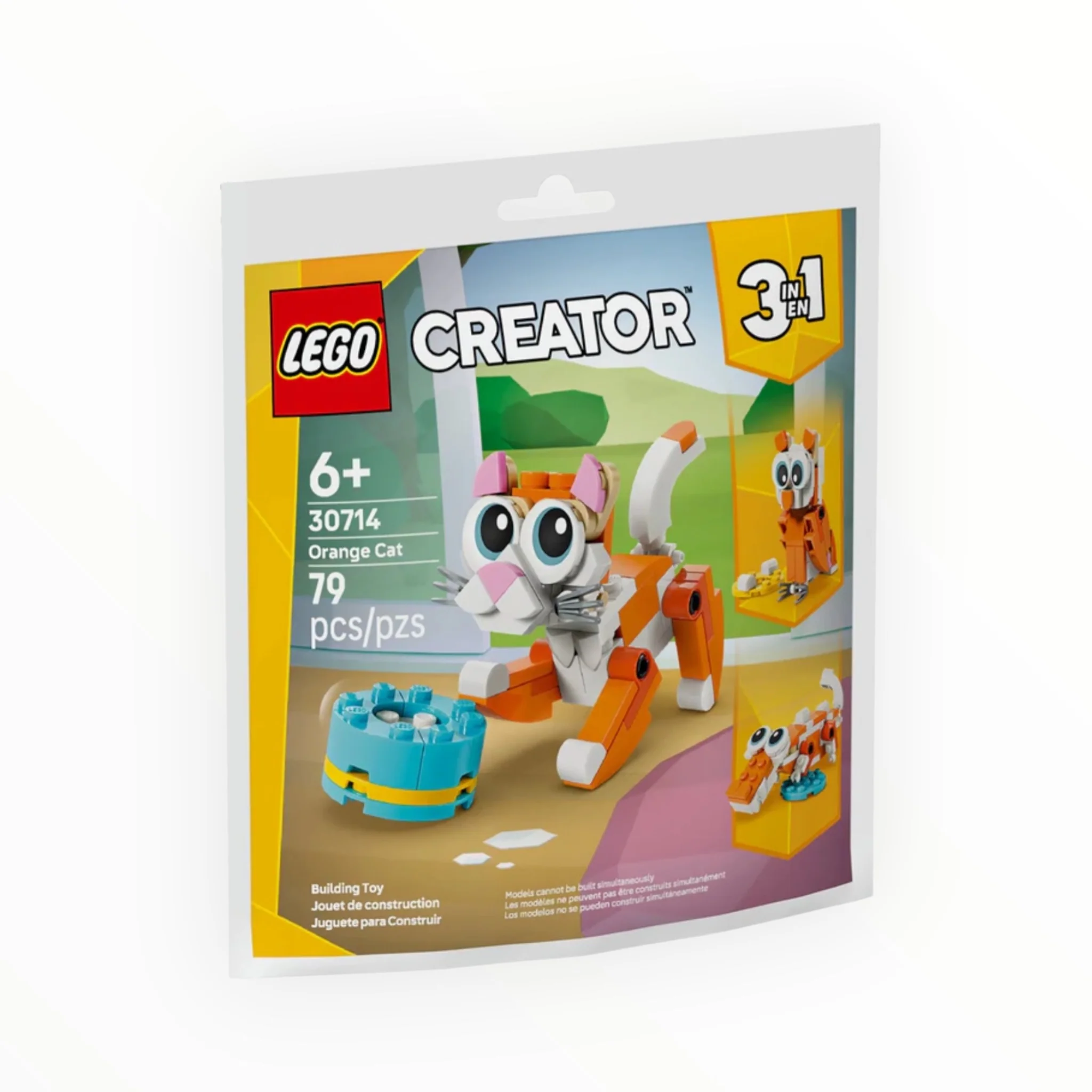 Paper Bag 30714 Creator Orange Cat - Image 2