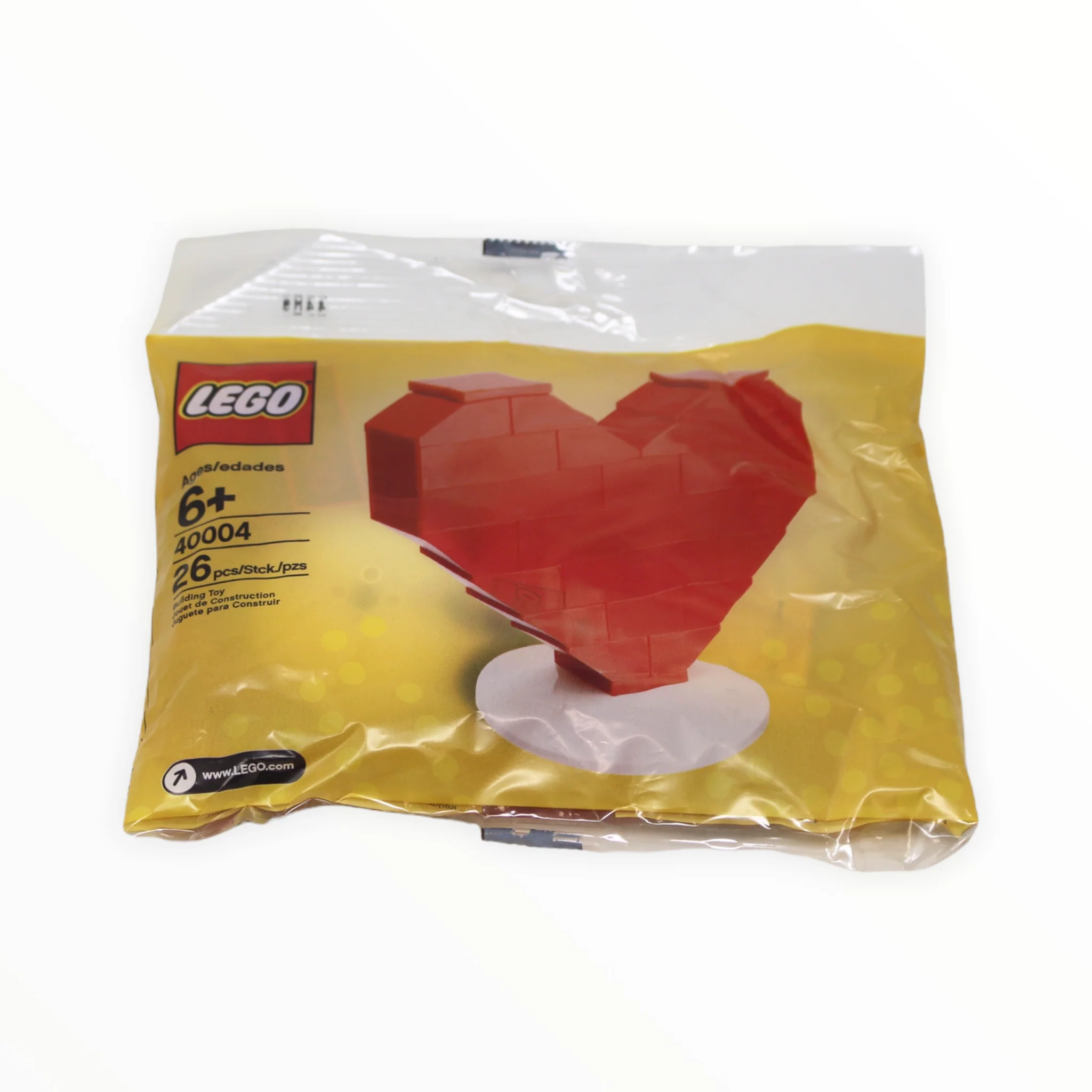 Polybag 40004 LEGO Heart 2010