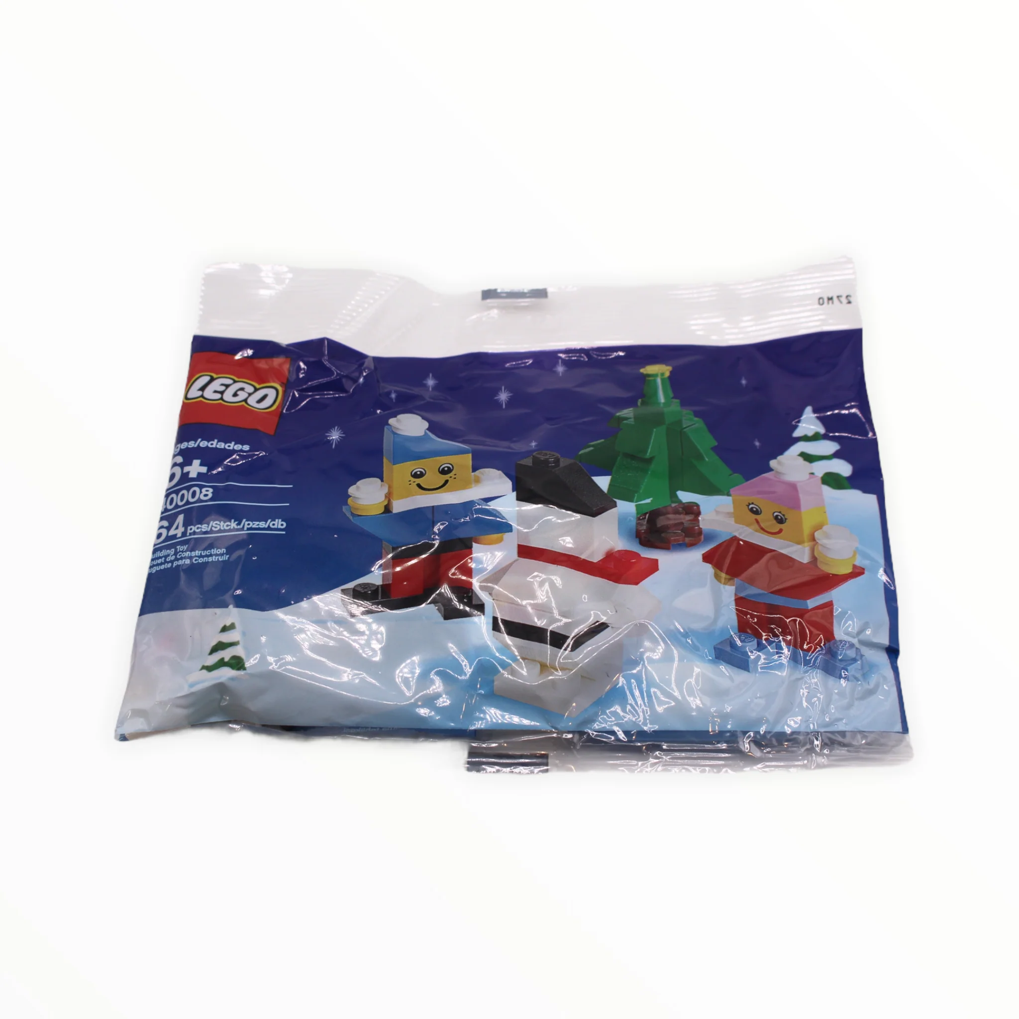 Polybag 40008 LEGO Snowman Building Set