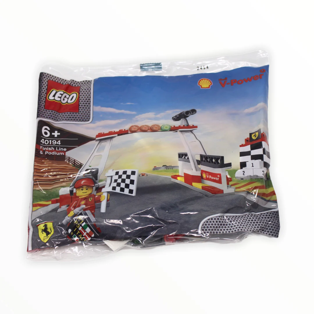 Polybag 40194 LEGO Finish Line & Podium