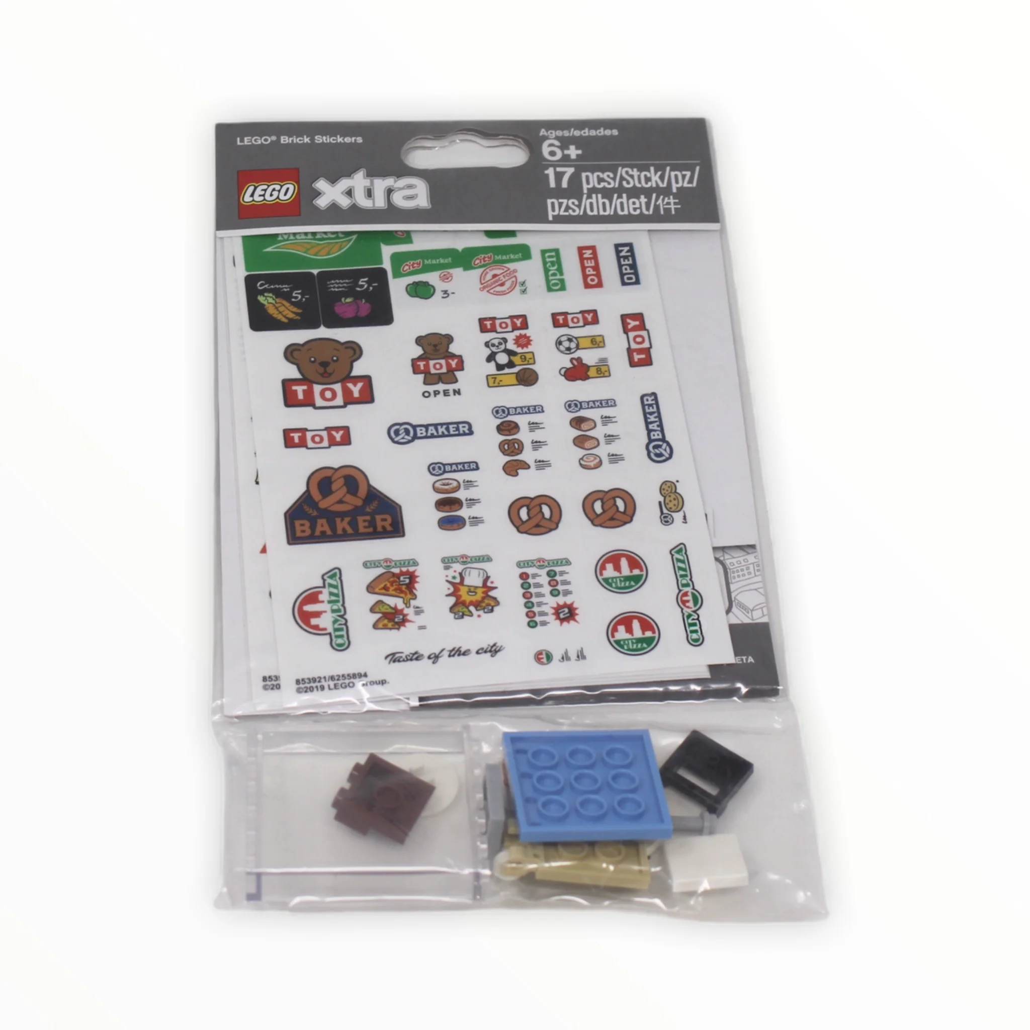 Polybag 853921 LEGO xtra Brick Stickers