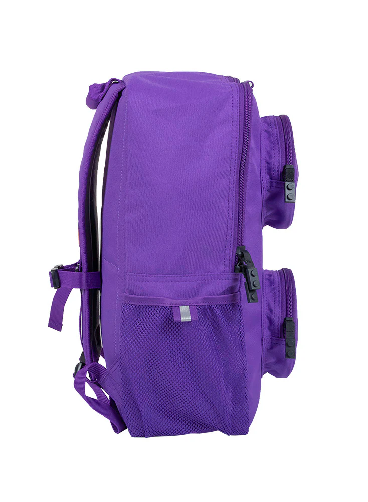 Purple LEGO Brick Backpack - Image 2
