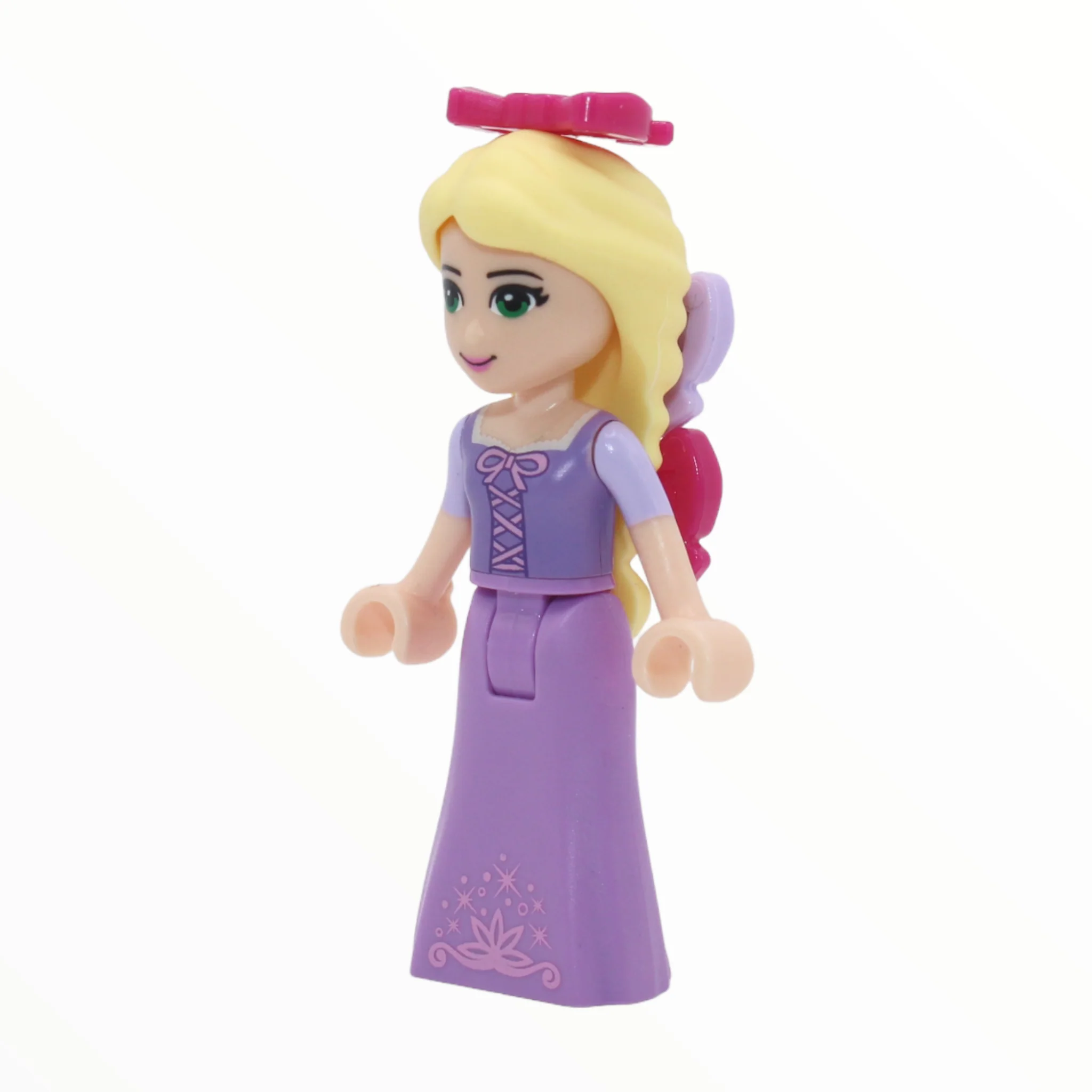 Rapunzel (with 3 bows, lavender top with lacing and bow) - Image 3