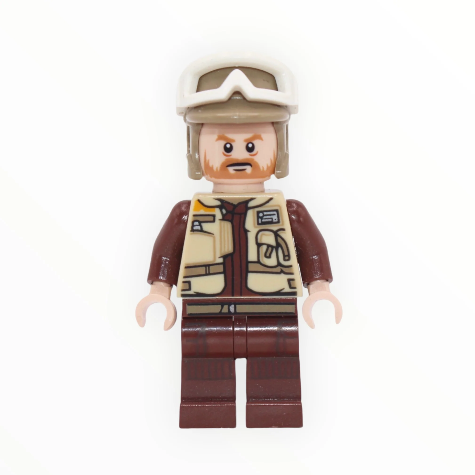 Rebel Trooper Corporal Rostok (dark tan helmet, brown beard)