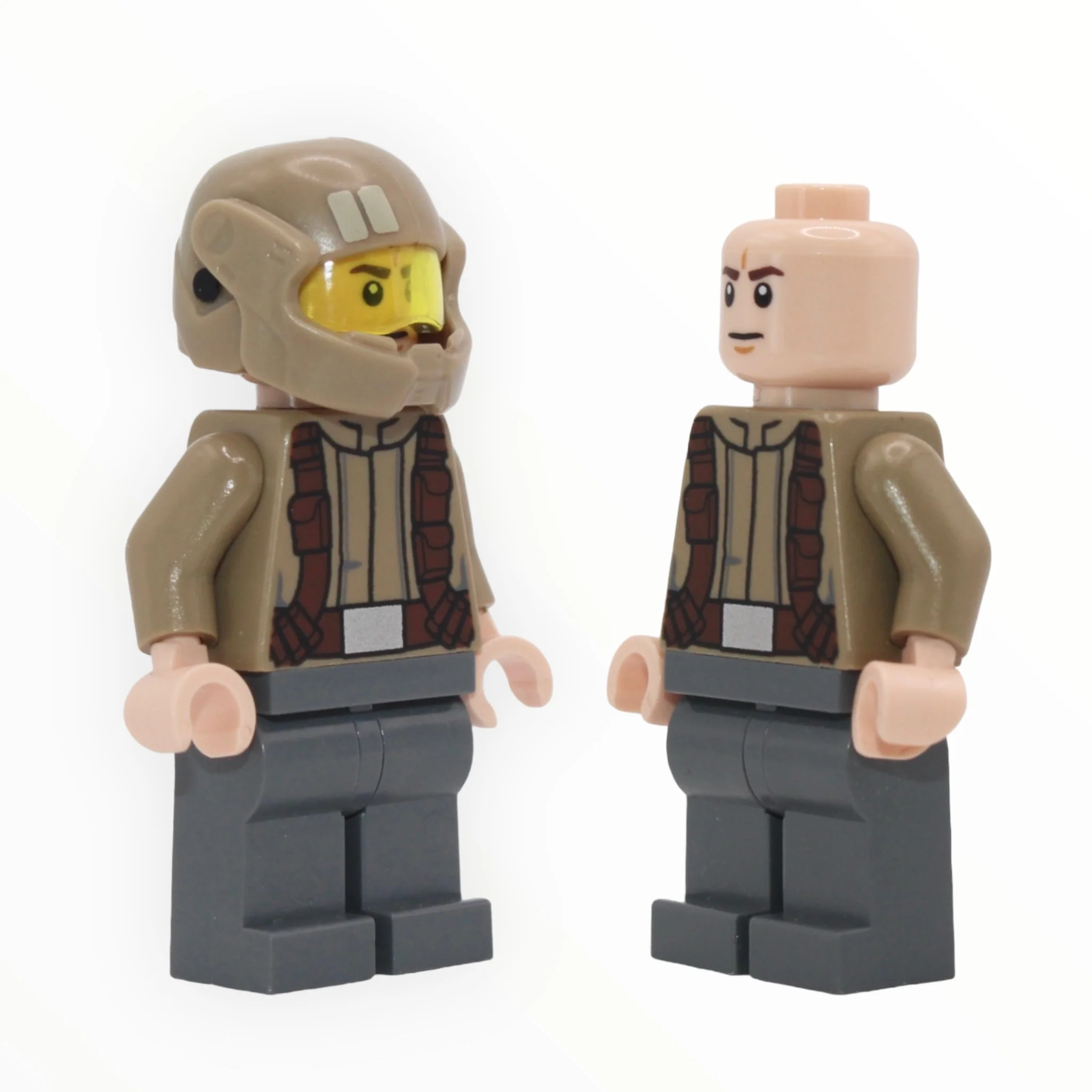 Resistance Trooper (frown, dark tan jacket, dark tan helmet)