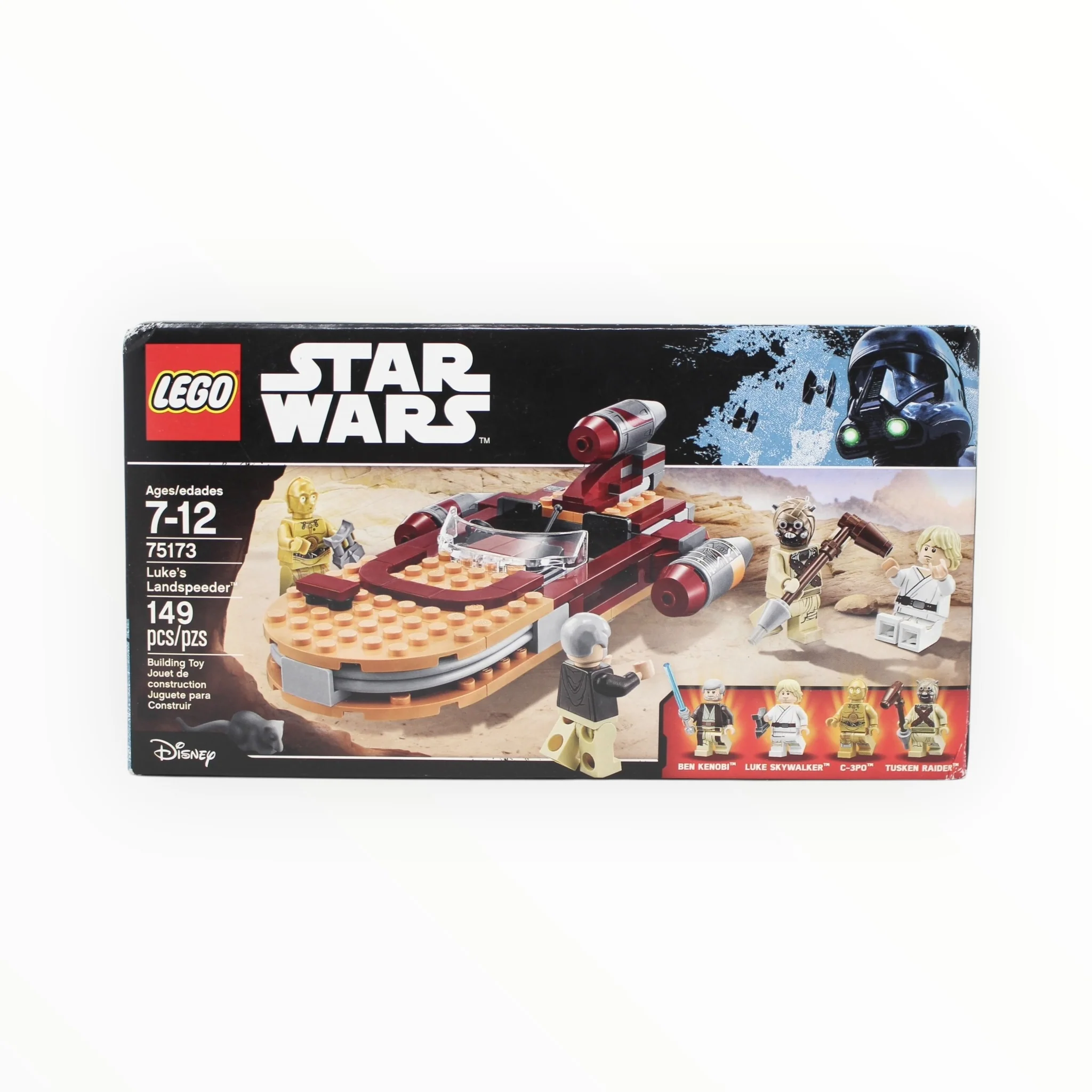 Retired Set 75173 Star Wars Lukeās Landspeeder (2017, slight box damage)