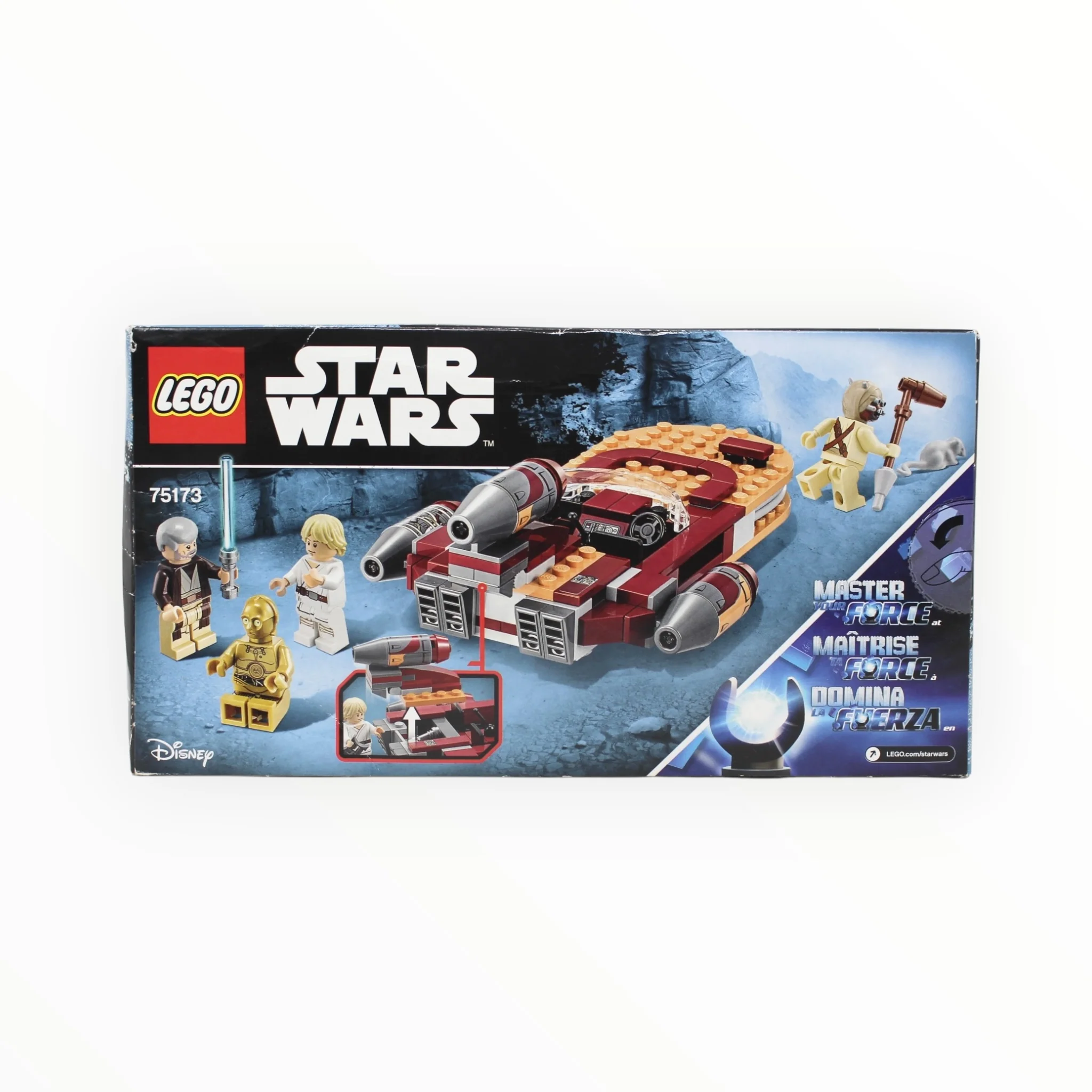 Retired Set 75173 Star Wars Lukeās Landspeeder (2017, slight box damage) - Image 2
