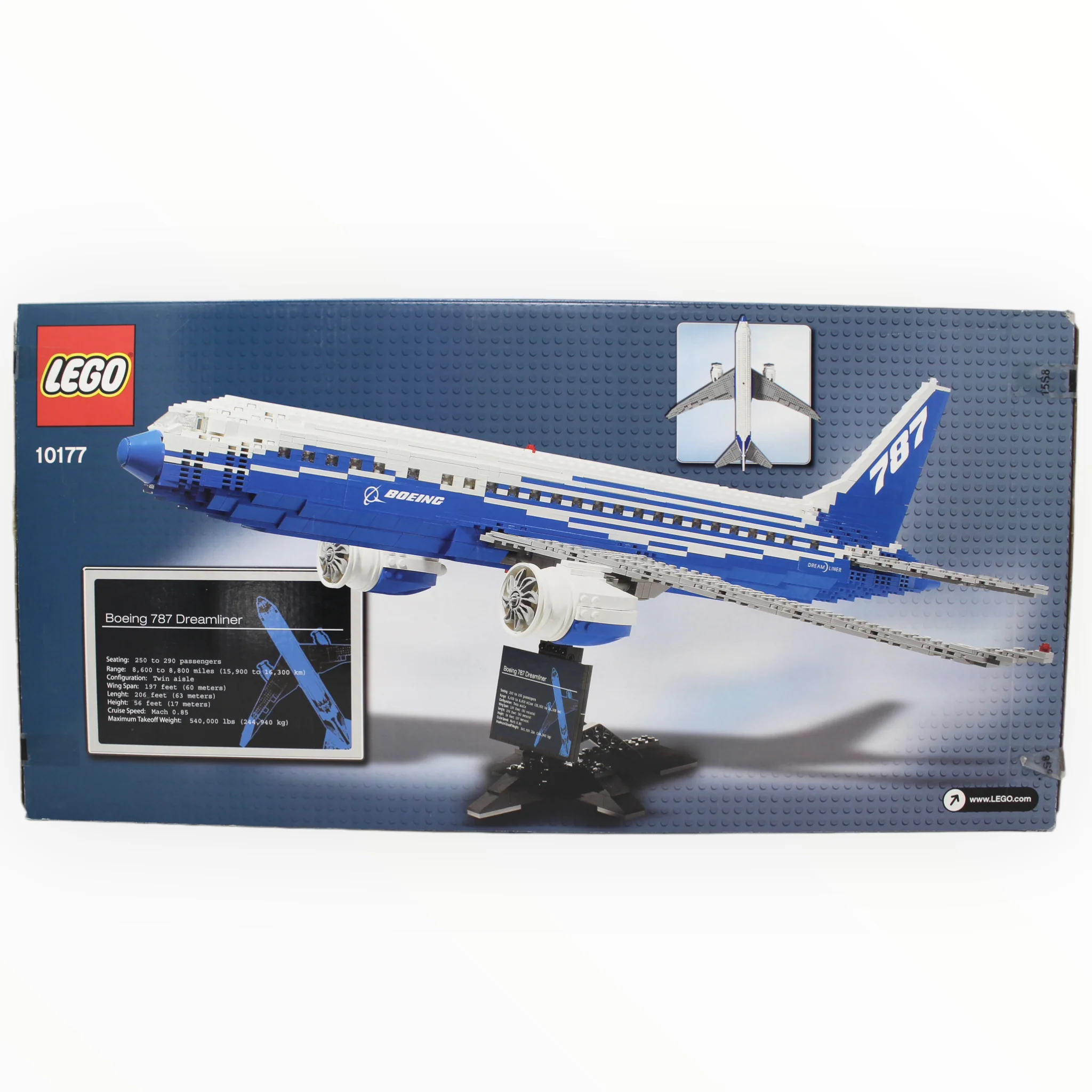 Retired Set 10177 LEGO Boeing 787 Dreamliner - Image 2