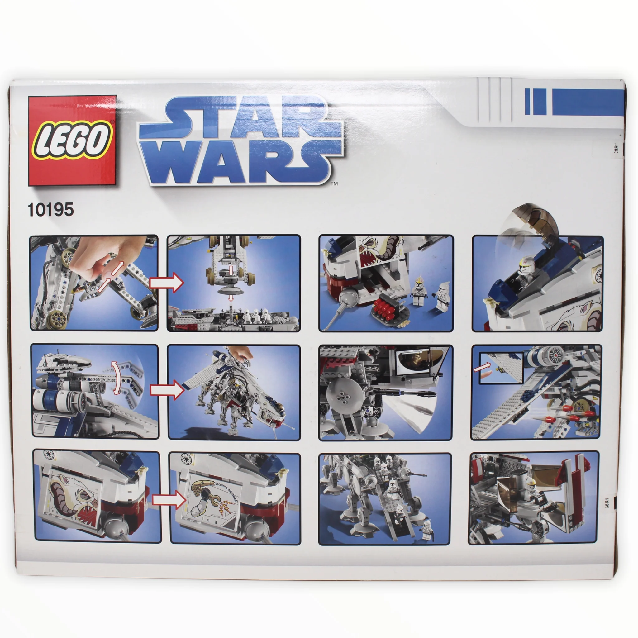 Retired Set 10195 Star Wars Republic Dropship with AT-OT - Image 2