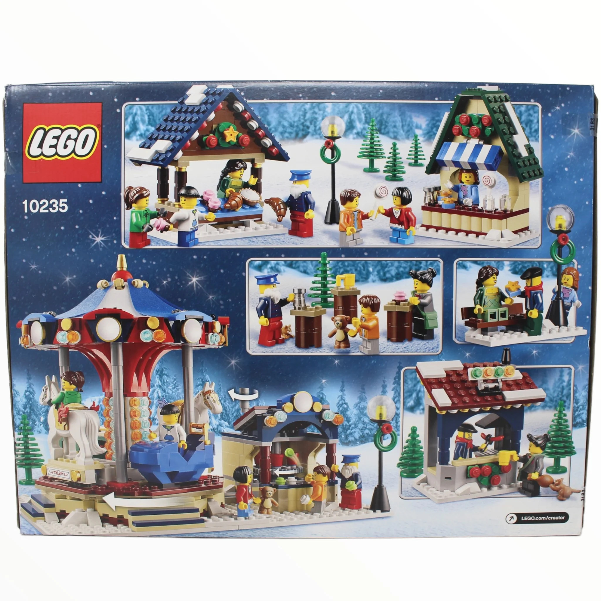 Retired Set 10235 Creator Winter Village Market - Image 2