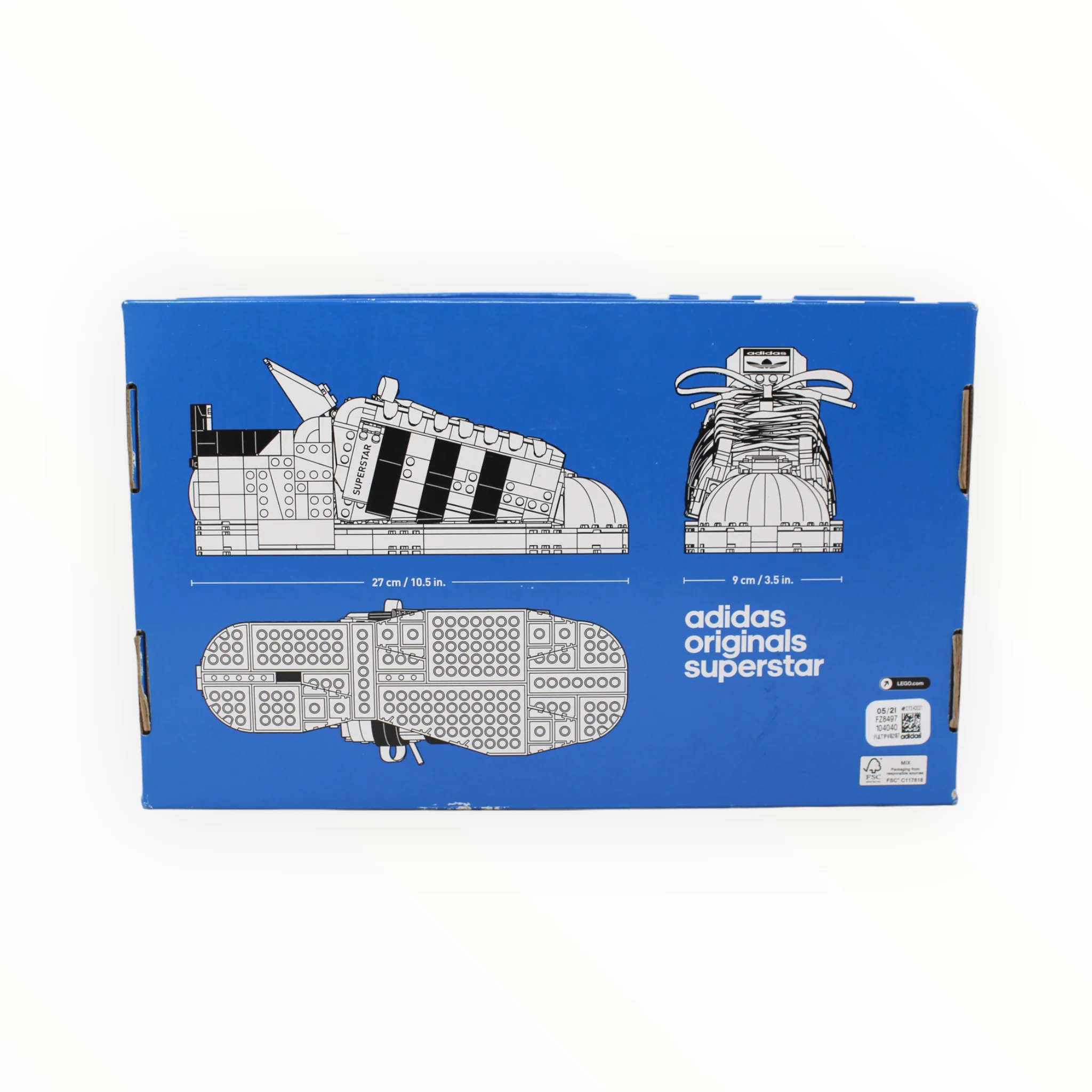Retired Set 10282 LEGO adidas Originals Superstar - Image 3