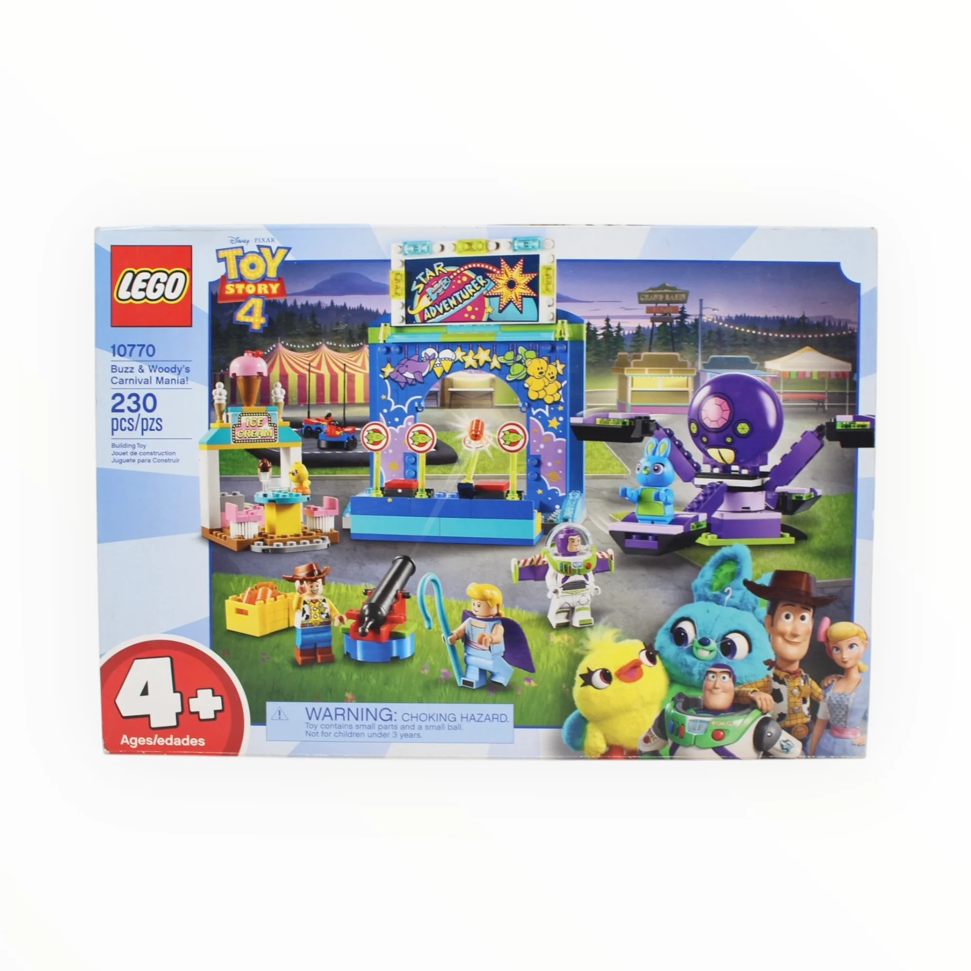 Retired Set 10770 Toy Story 4 Buzz & Woody’s Carnival Mania! (damaged box)