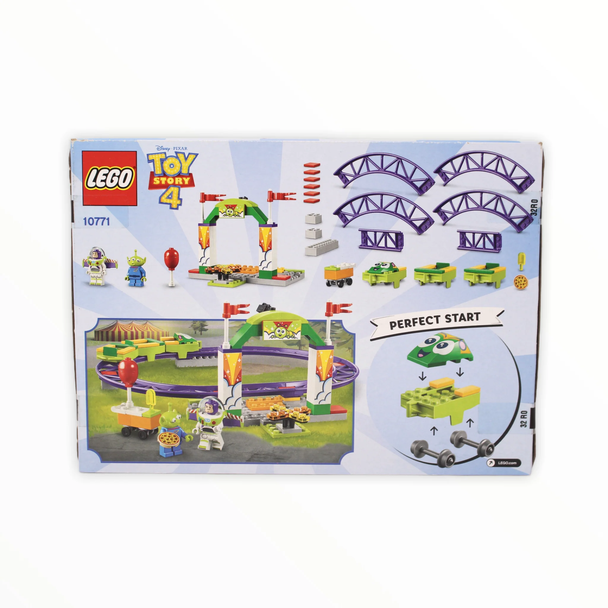 Retired Set 10771 Toy Story 4 Carnival Thrill Coaster - Image 2