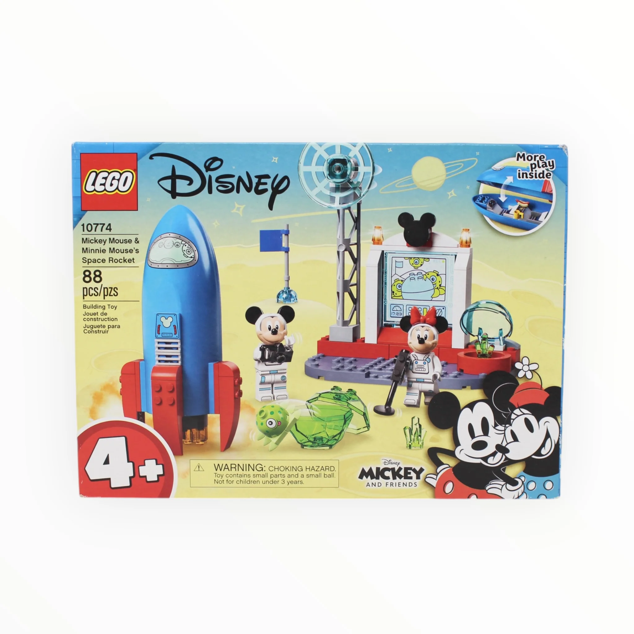 Retired Set 10774 Mickey Mouse & Minnie Mouseās Space Rocket