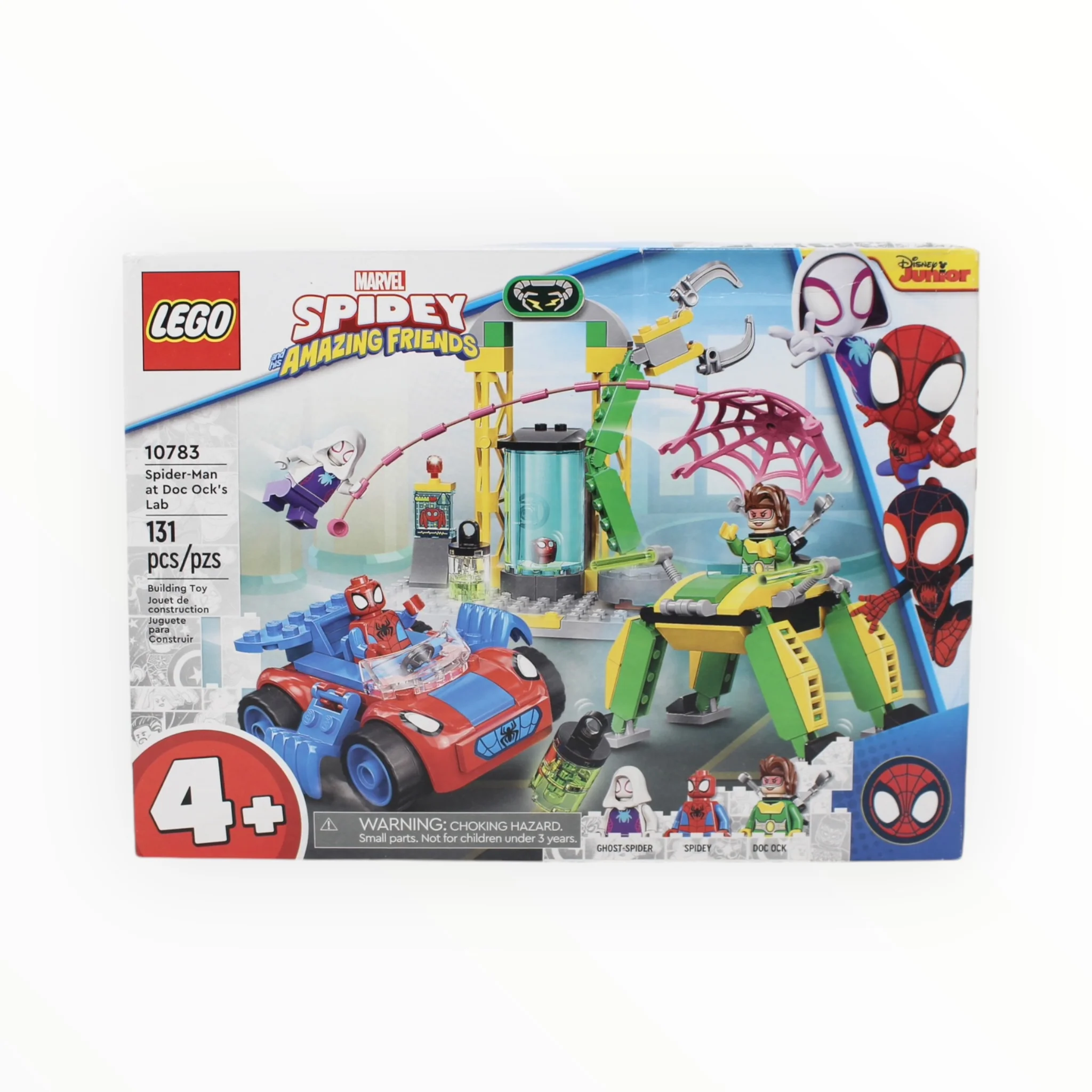 Retired Set 10783 Spidey and his Amazing Friends Spider-Man at Doc Ockās Lab