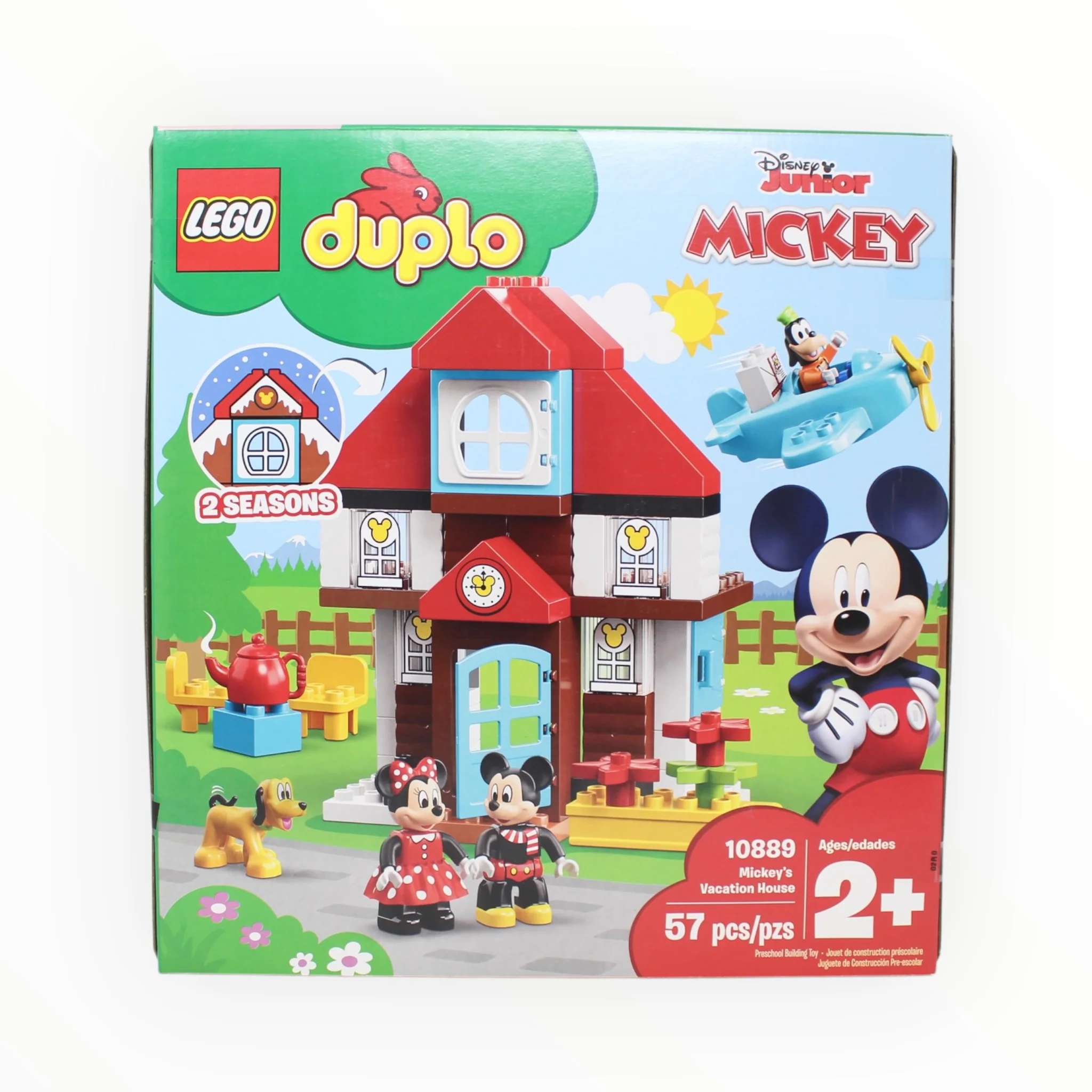 Retired Set 10889 DUPLO Mickey’s Vacation House (slight damage) - Image 2