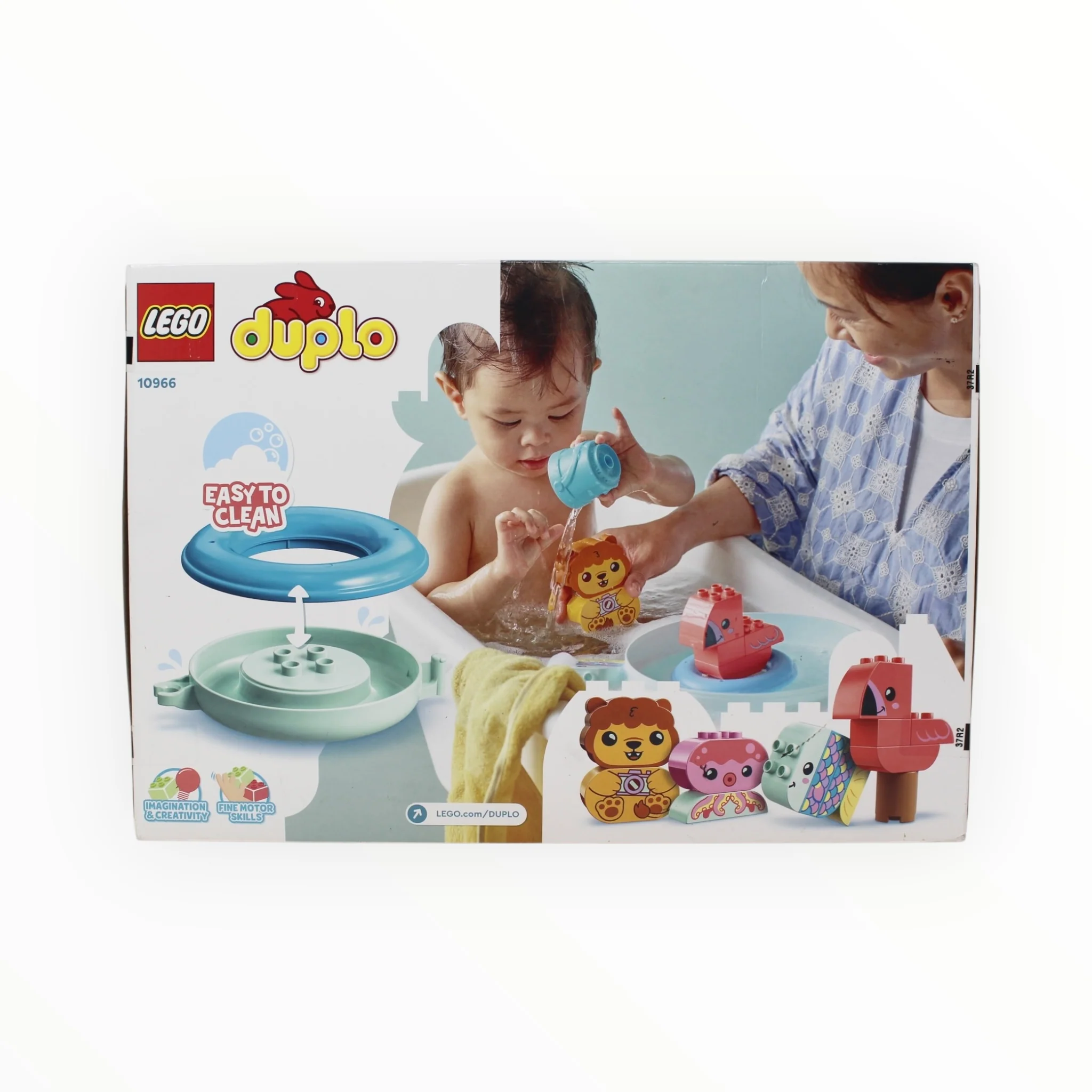 Retired Set 10966 DUPLO Bath Time Fun: Floating Animal Island (slight box damage) - Image 2