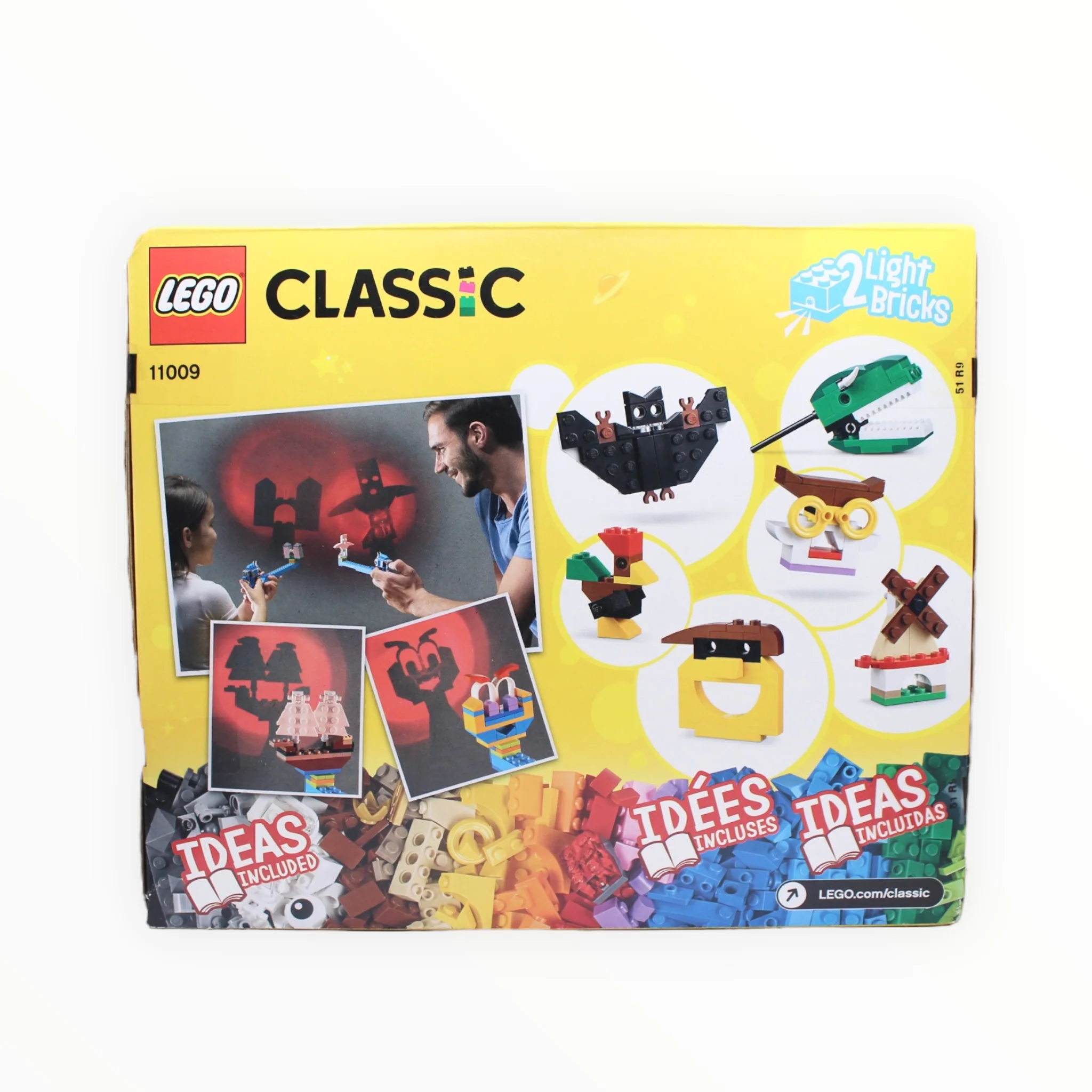 Retired Set 11009 Classic Bricks and Lights - Image 2