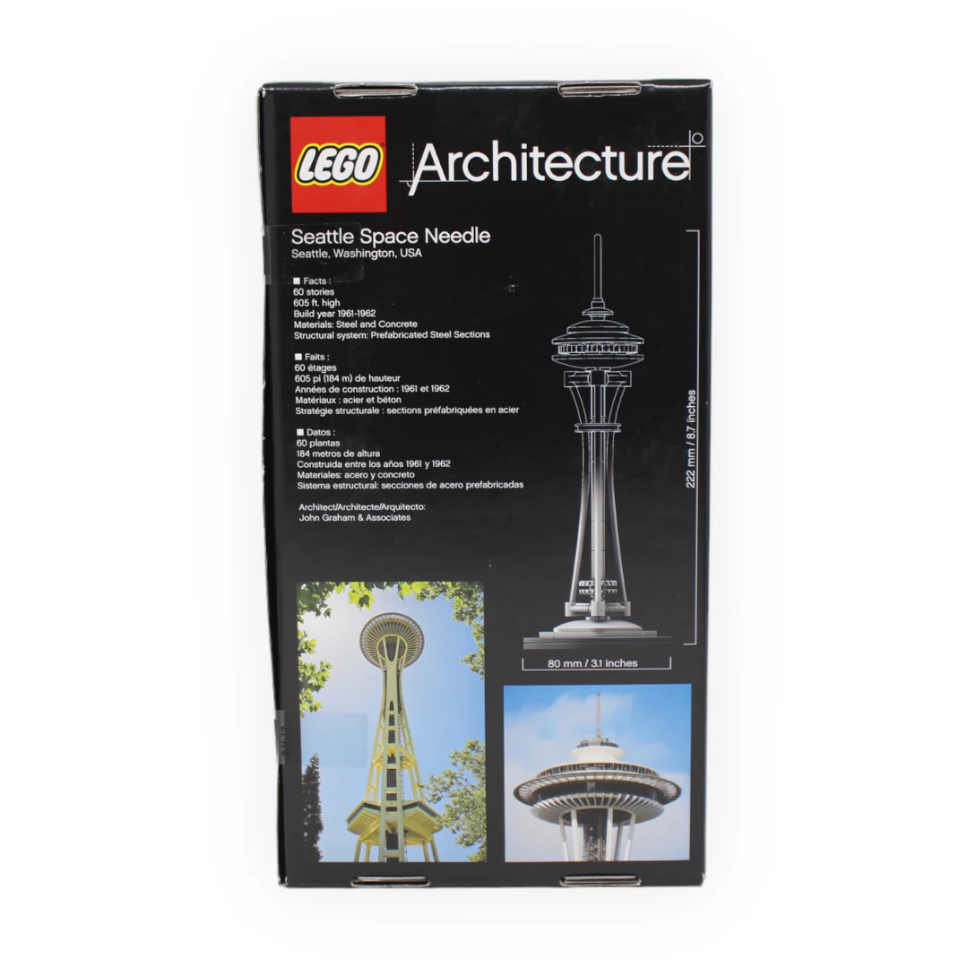 Retired Set 21003 Architecture Seattle Space Needle - Image 2