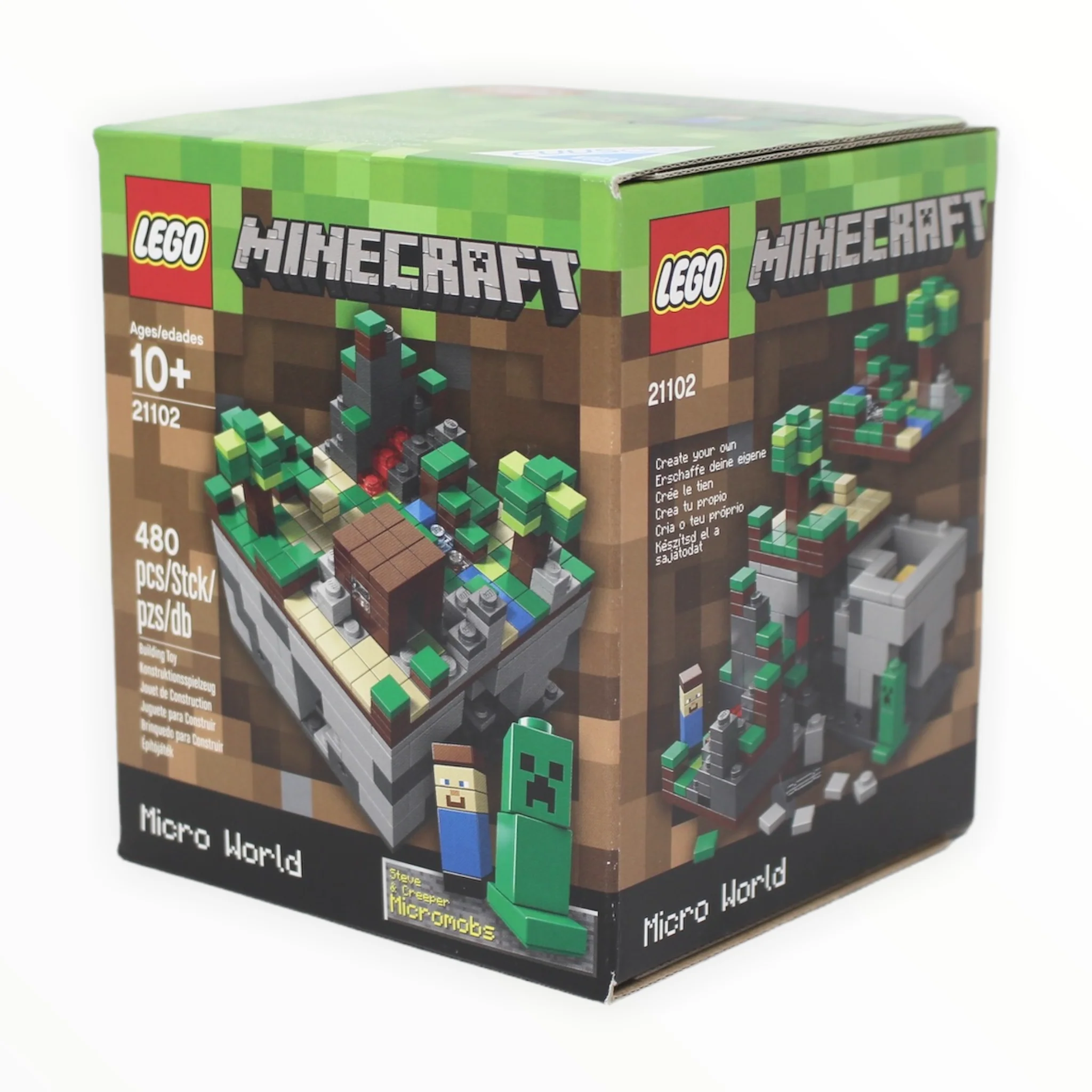Retired Set 21102 LEGO CUUSOO Minecraft Micro World - The Forest