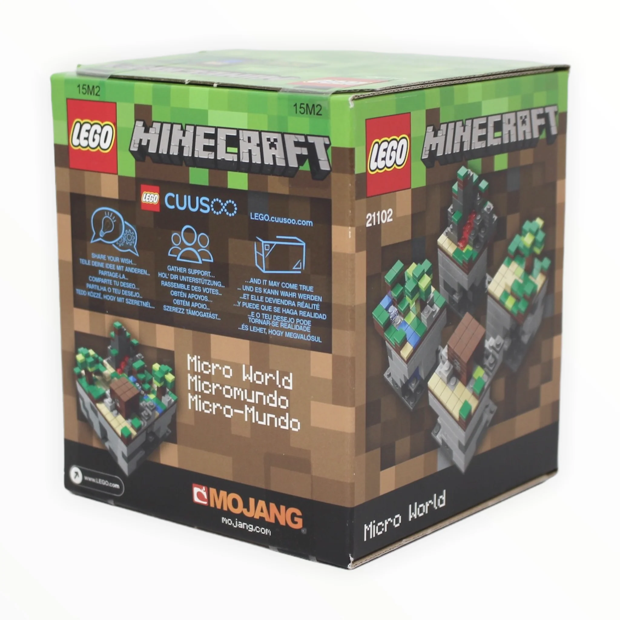 Retired Set 21102 LEGO CUUSOO Minecraft Micro World - The Forest - Image 2