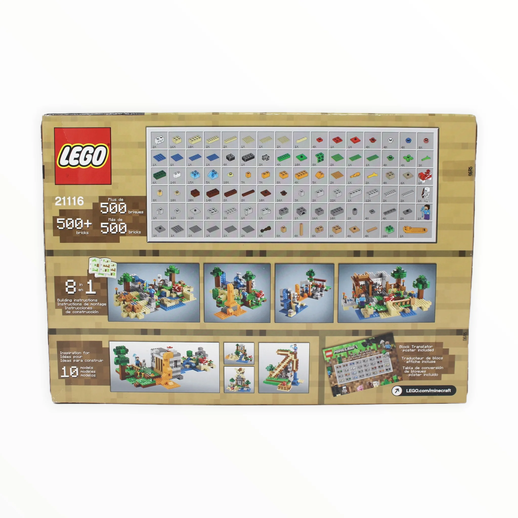 Retired Set 21116 Minecraft Crafting Box - Image 2
