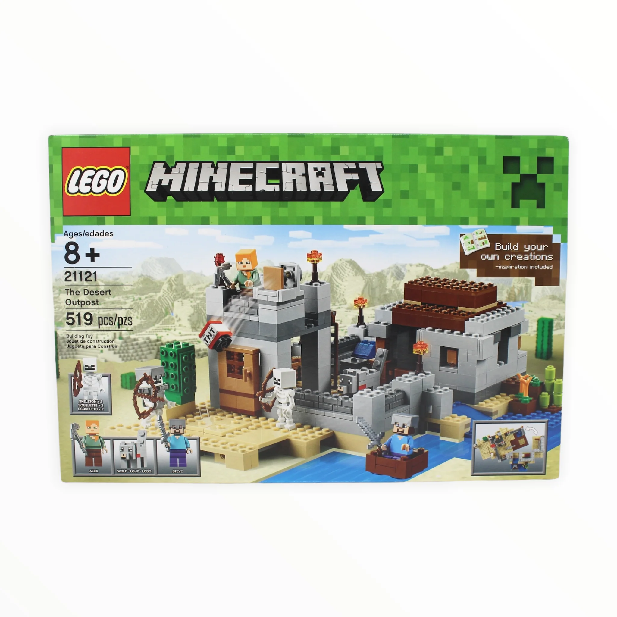 Retired Set 21121 Minecraft The Desert Outpost