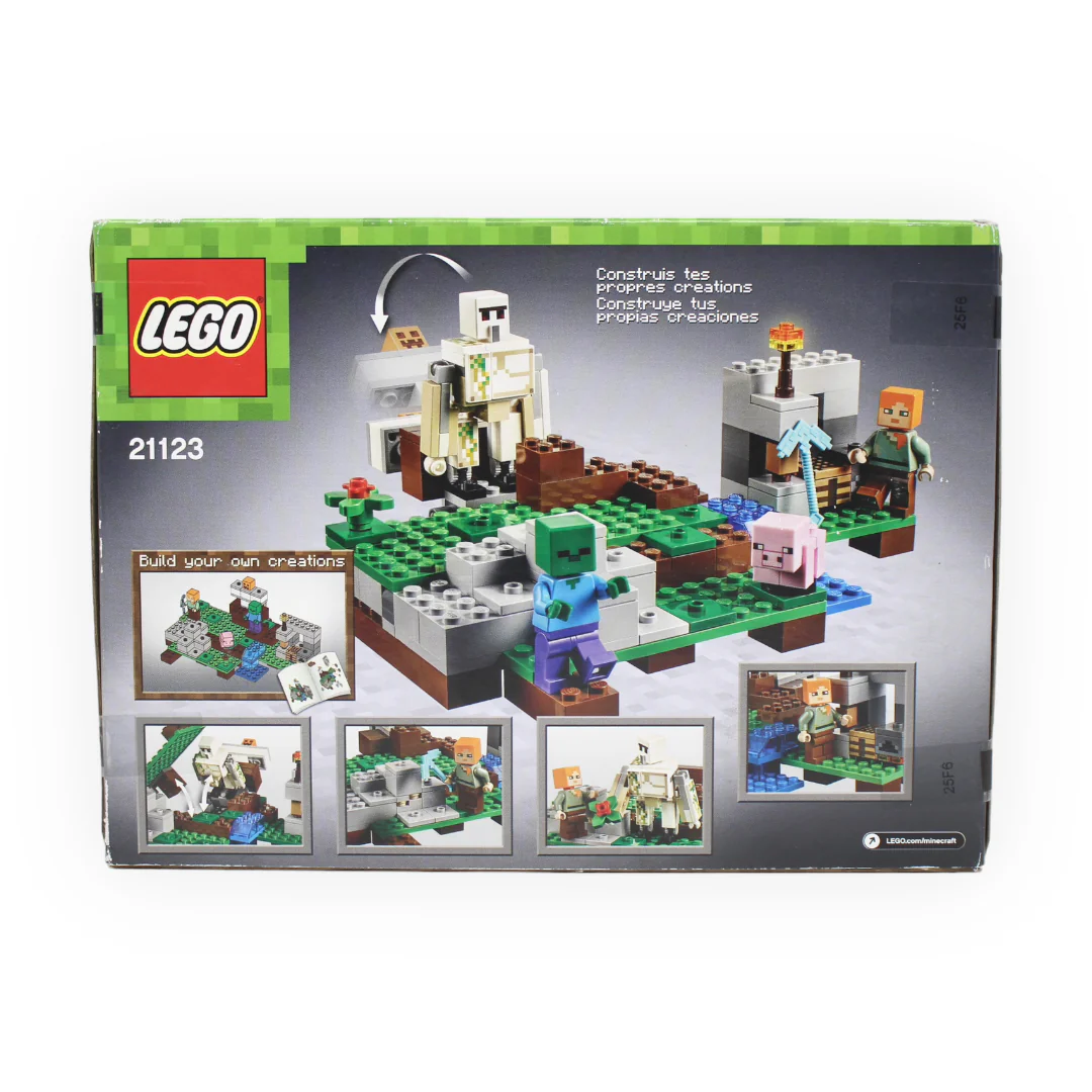 Retired Set 21123 Minecraft The Iron Golem - Image 2