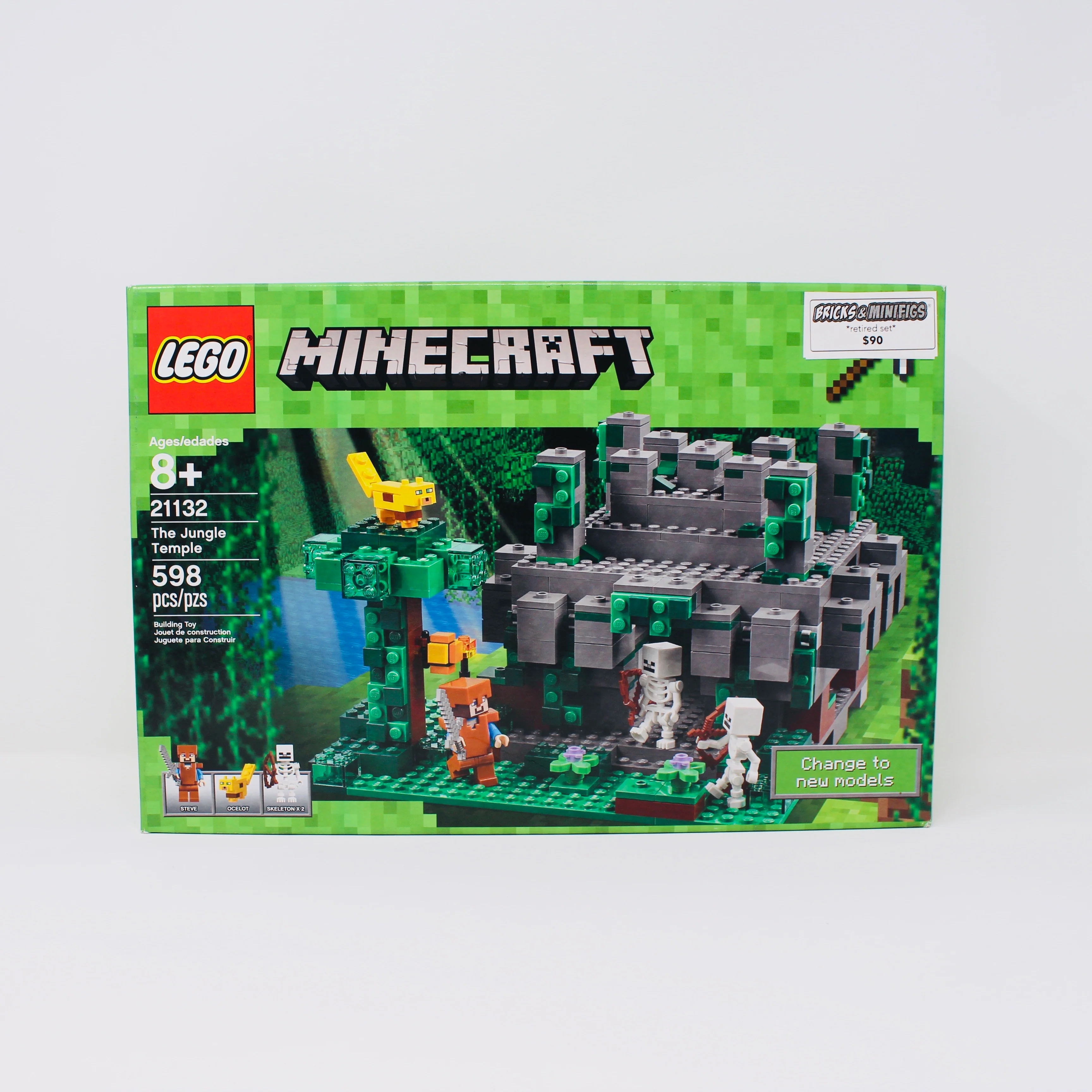 Retired Set 21132 Minecraft The Jungle Temple