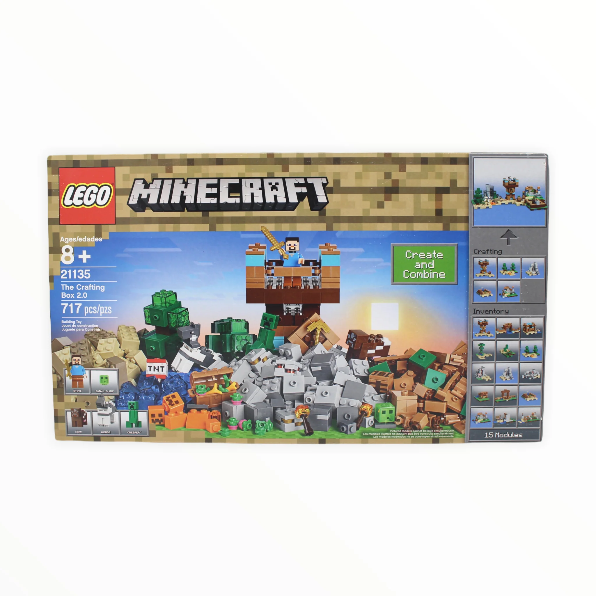 Retired Set 21135 Minecraft The Crafting Box 2.0
