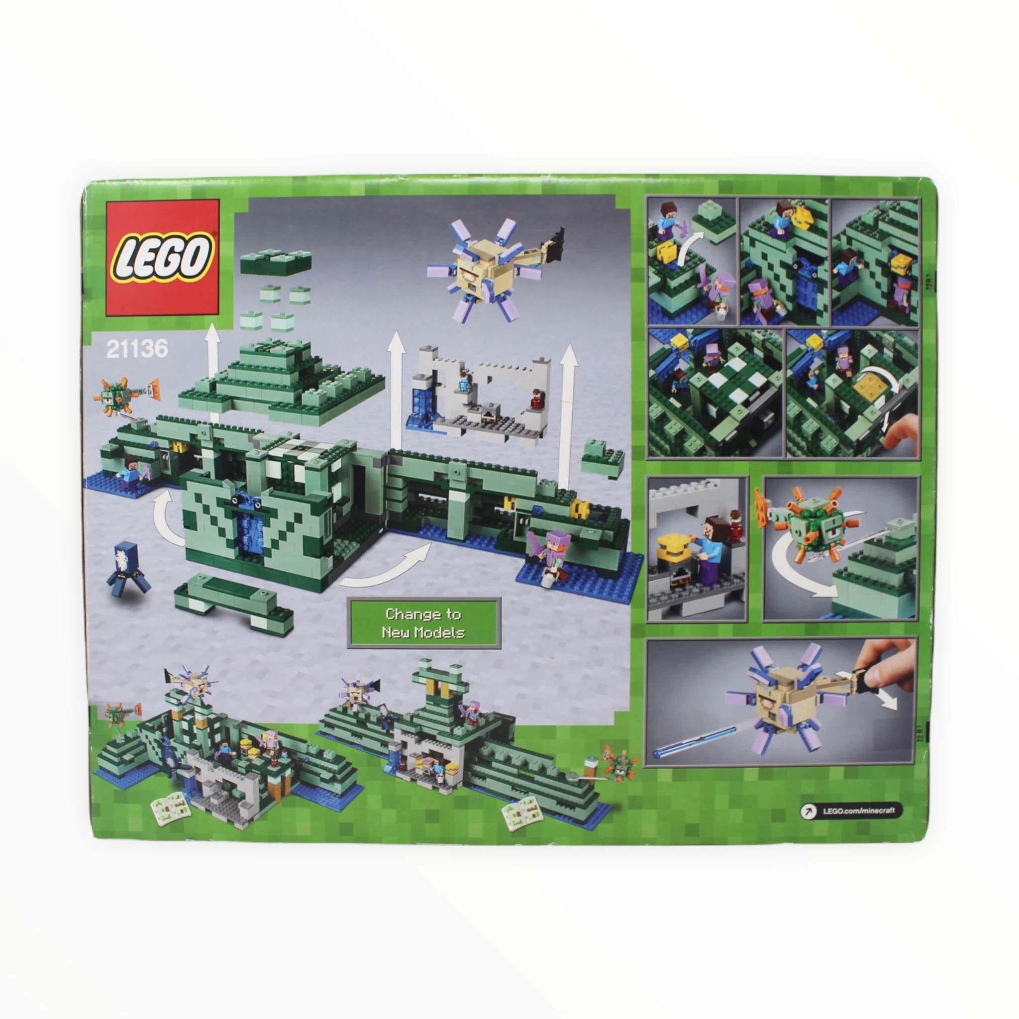 Retired Set 21136 Minecraft The Ocean Monument - Image 2
