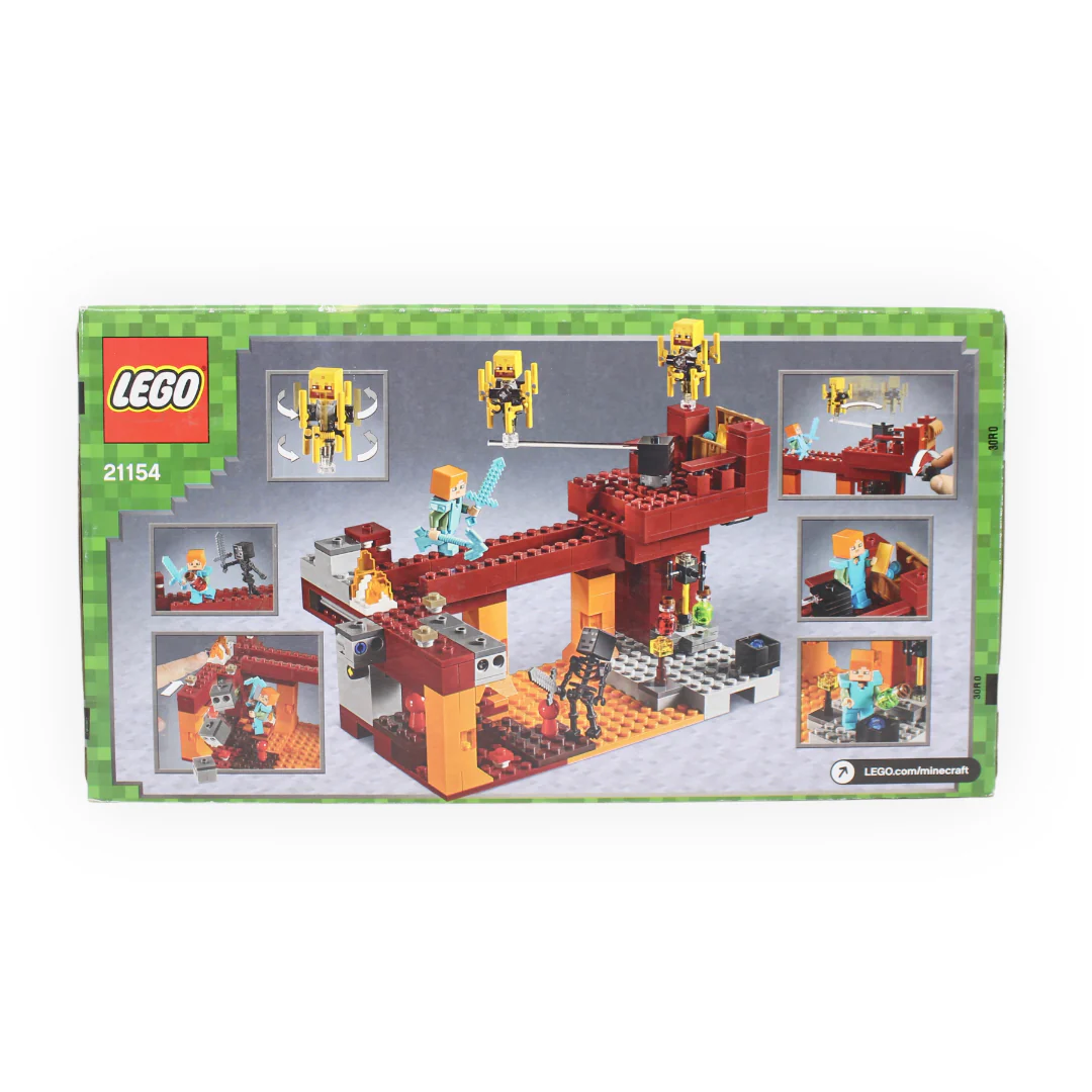 Retired Set 21154 Minecraft The Blaze Bridge - Image 2