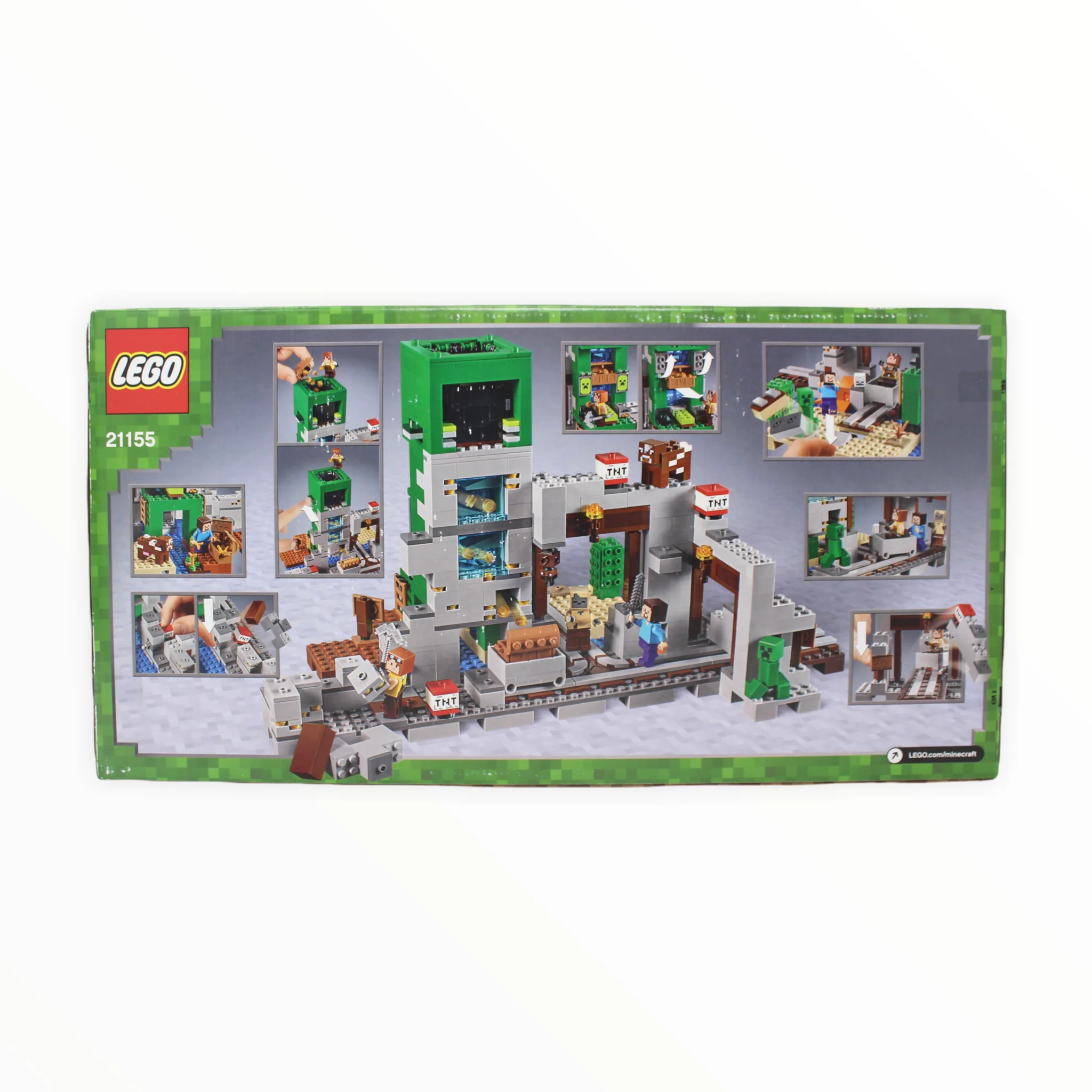 Retired Set 21155 Minecraft The Creeper Mine - Image 2