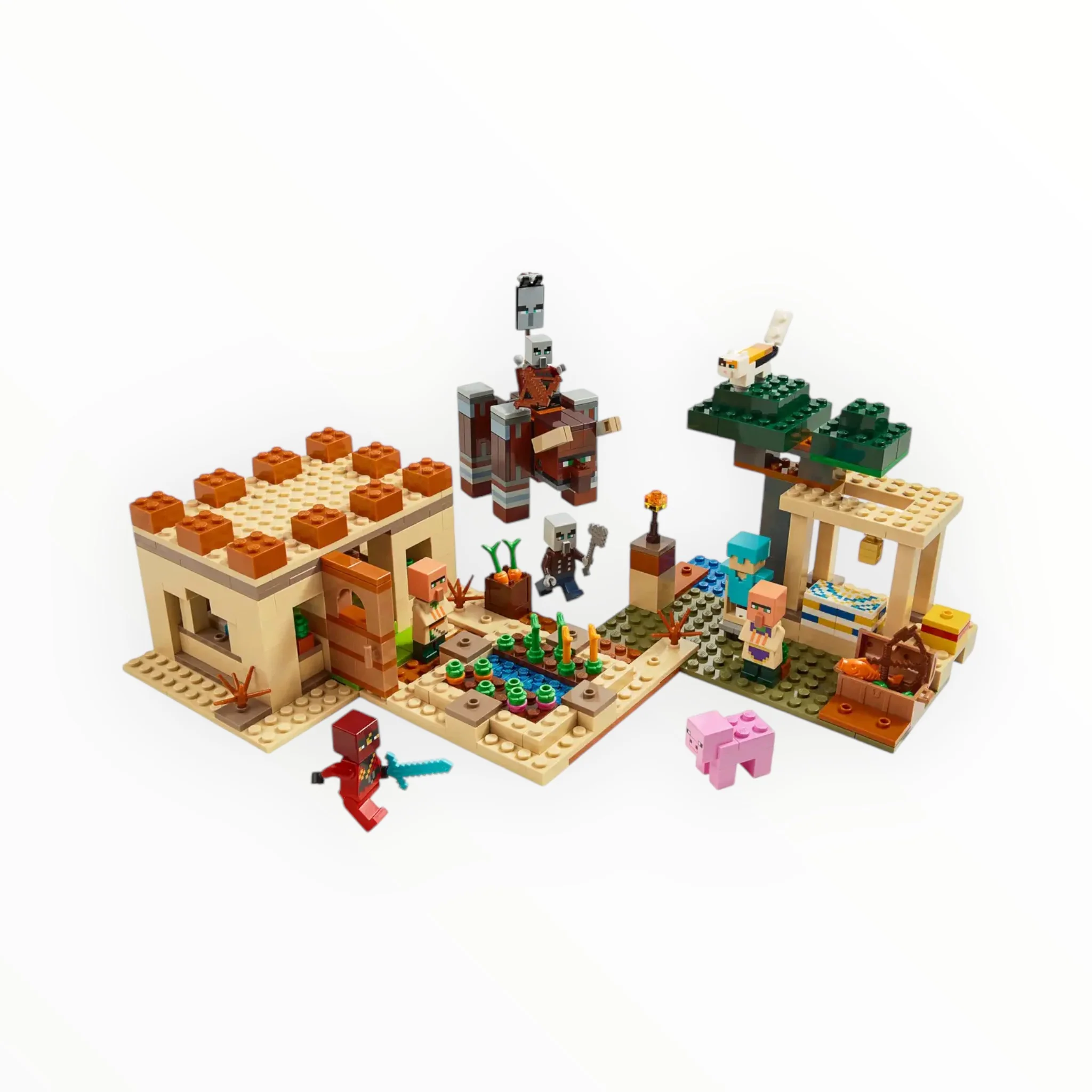 Retired Set 21160 Minecraft The Illager Raid (damaged box) - Image 3