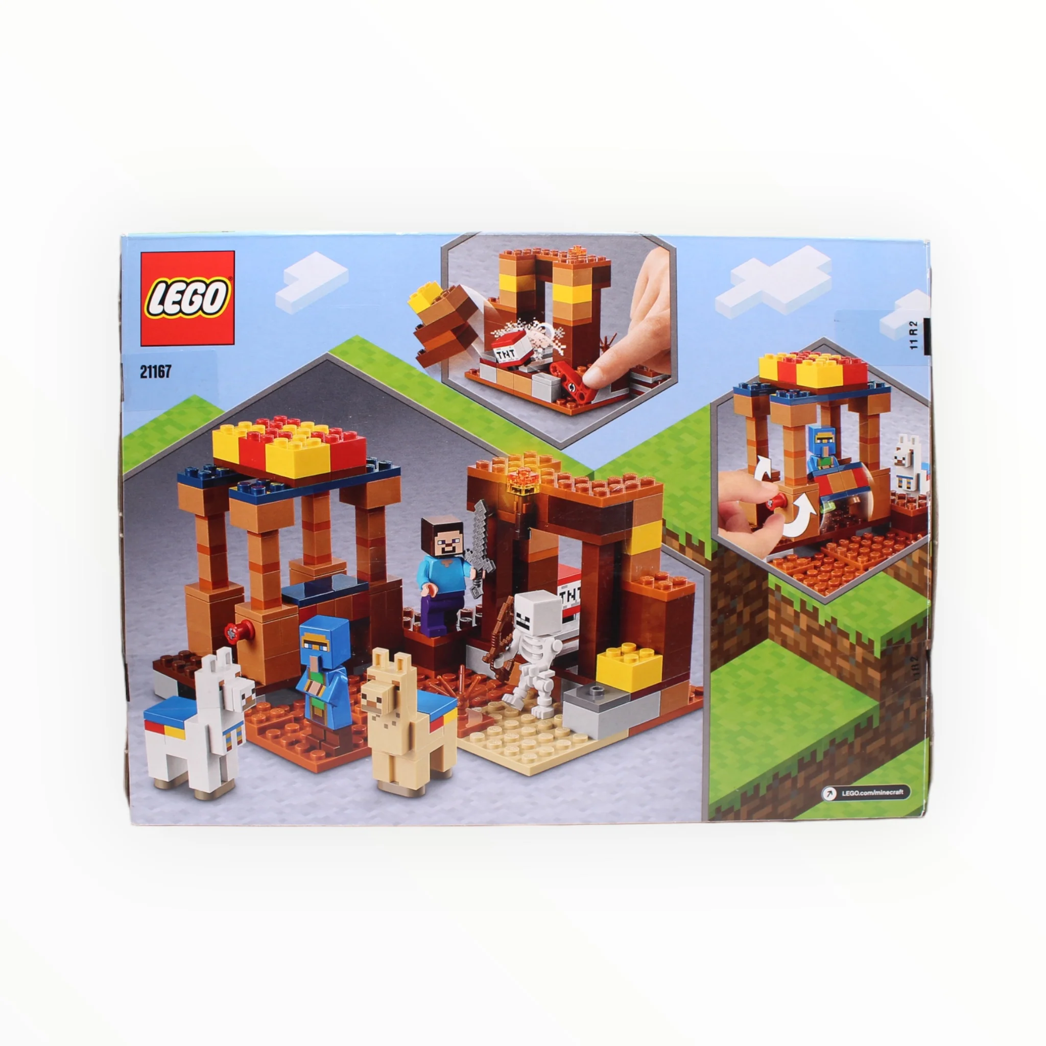Retired Set 21167 Minecraft The Trading Post - Image 2
