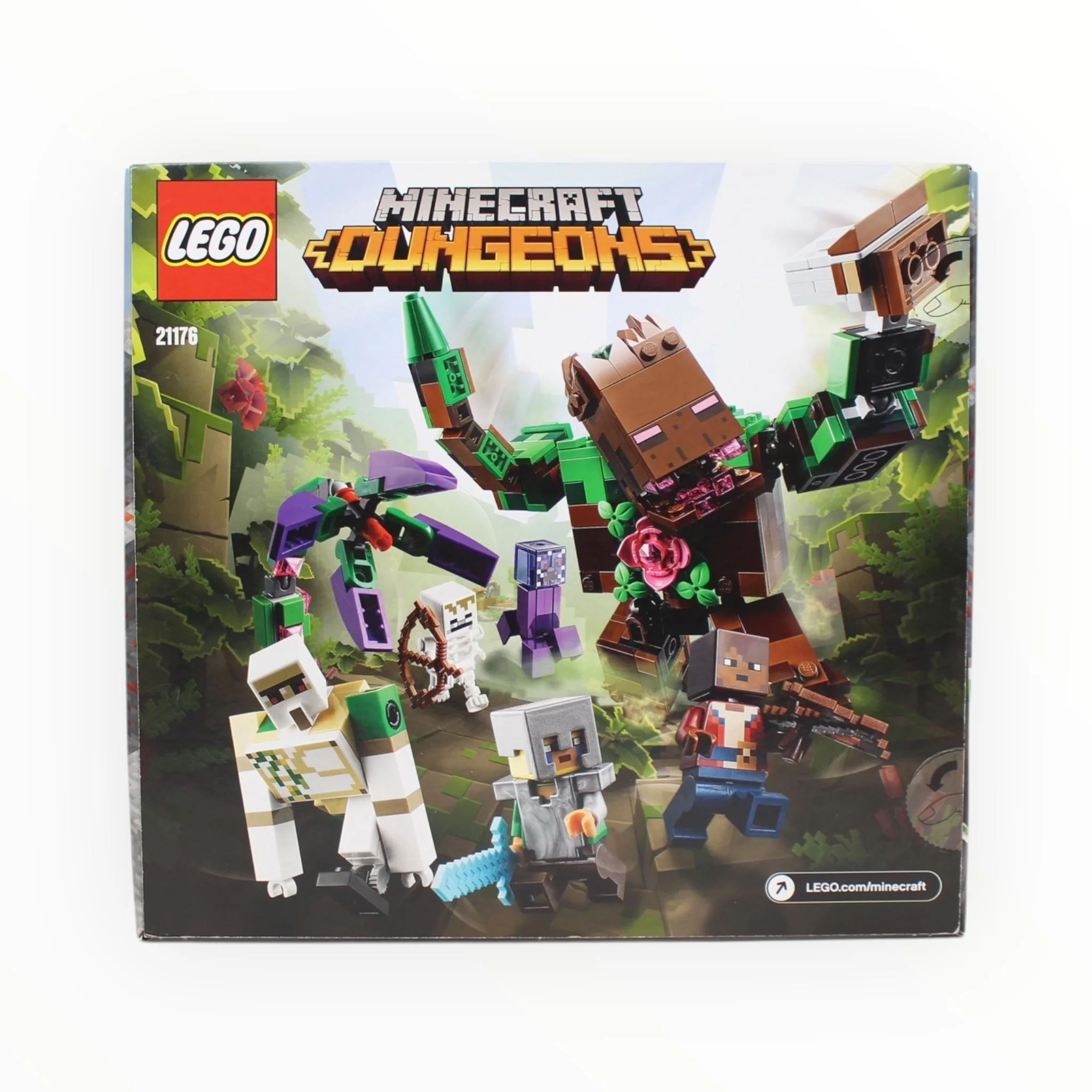 Retired Set 21176 Minecraft Dungeons The Jungle Abomination (slight box damage) - Image 2