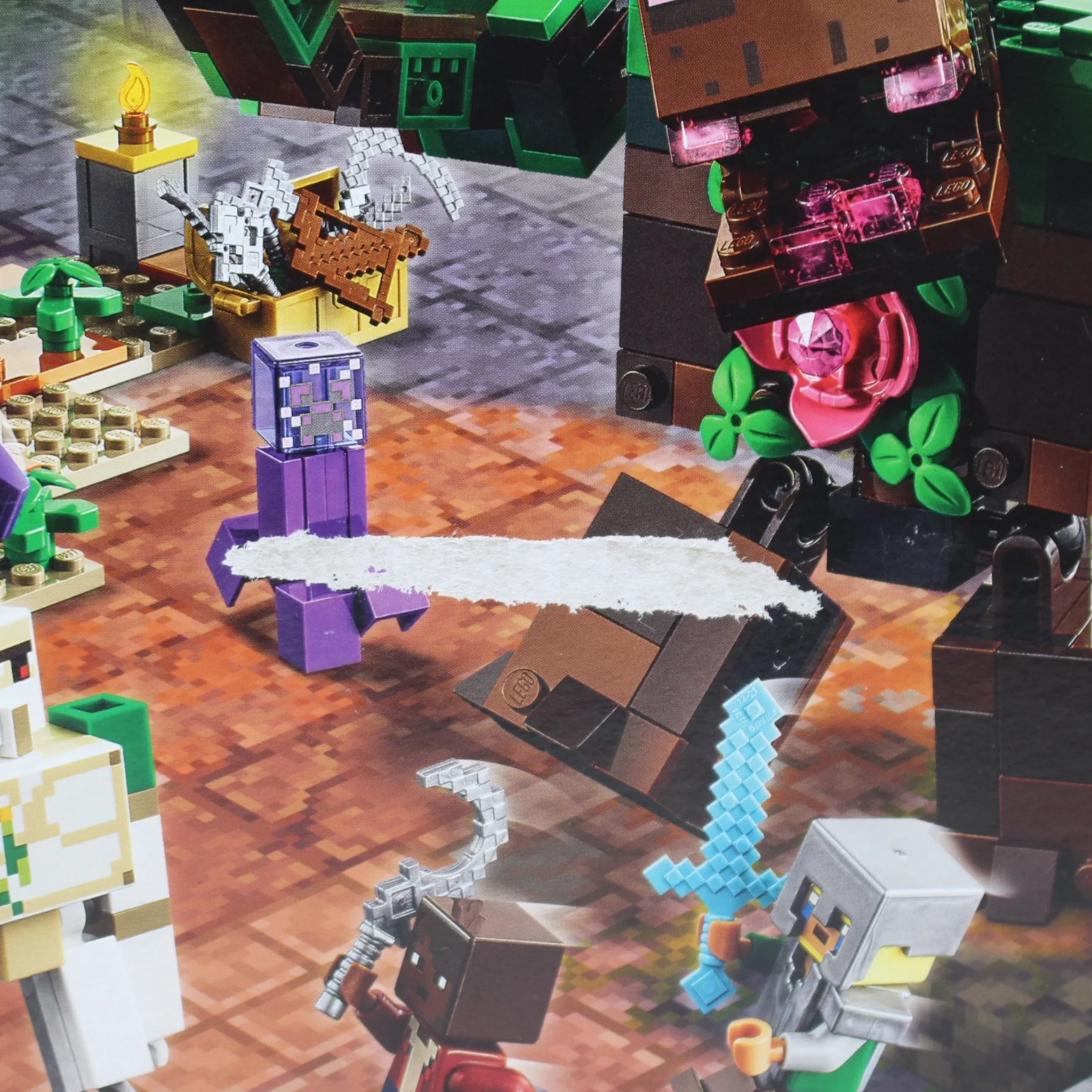 Retired Set 21176 Minecraft Dungeons The Jungle Abomination (slight box damage) - Image 3