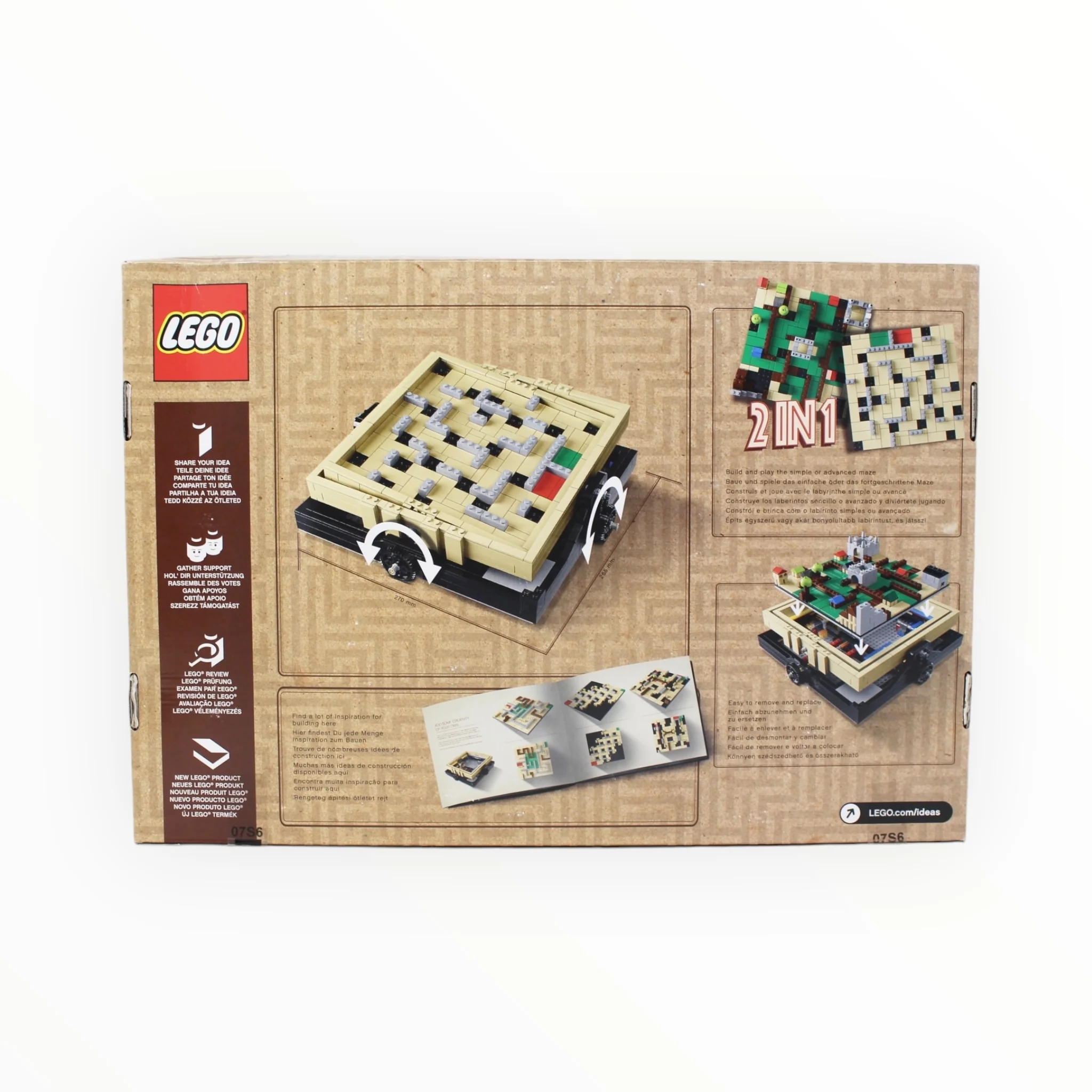 Retired Set 21305 LEGO Ideas Maze (damaged box) - Image 2