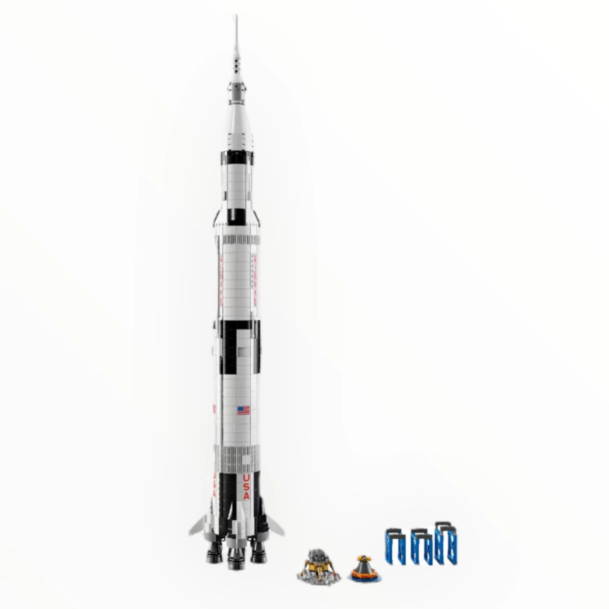 Retired Set 21309 LEGO Ideas NASA Apollo Saturn V - Image 3