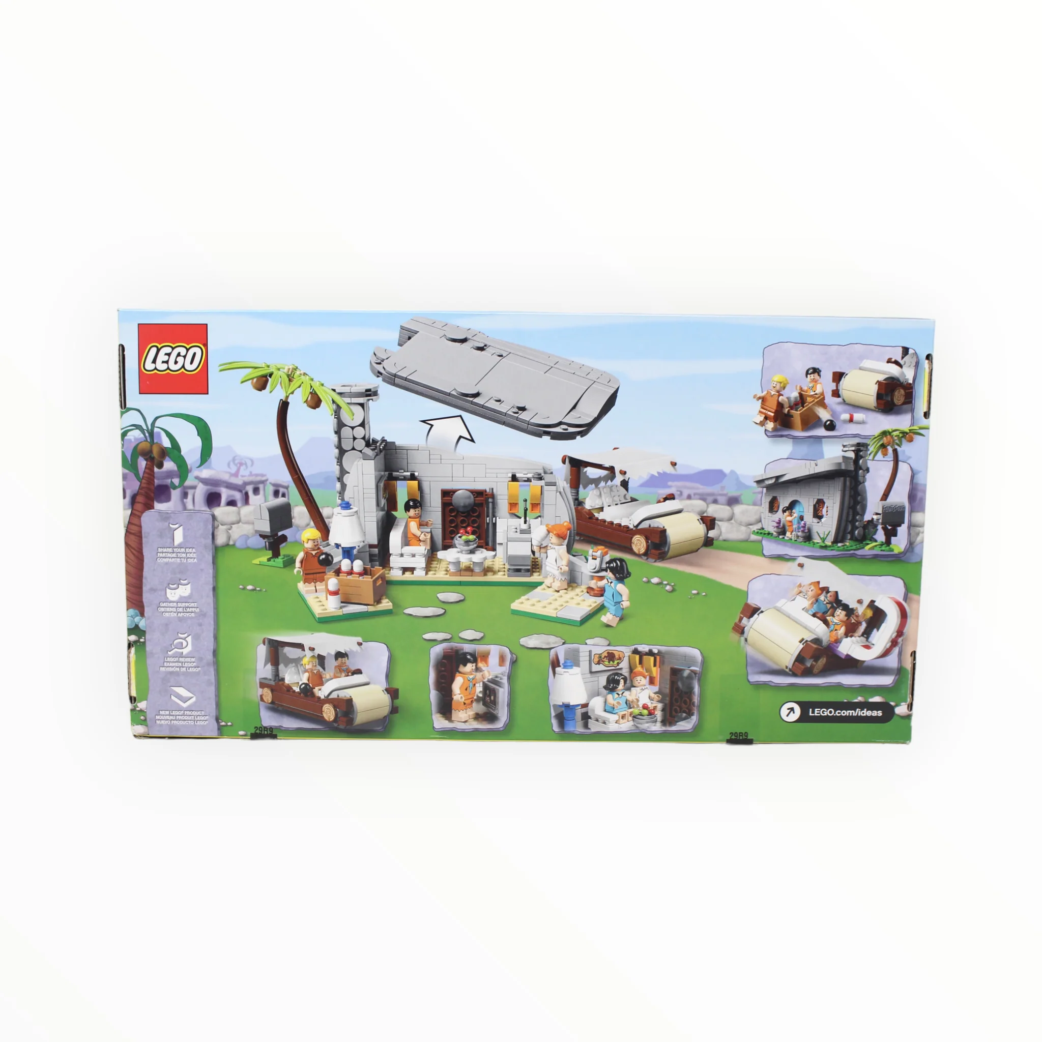 Retired Set 21316 LEGO Ideas The Flintstones - Image 2
