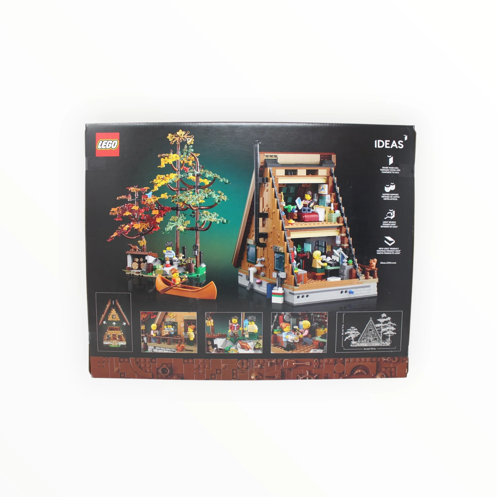 Retired Set 21338 LEGO Ideas A-Frame Cabin - Image 2