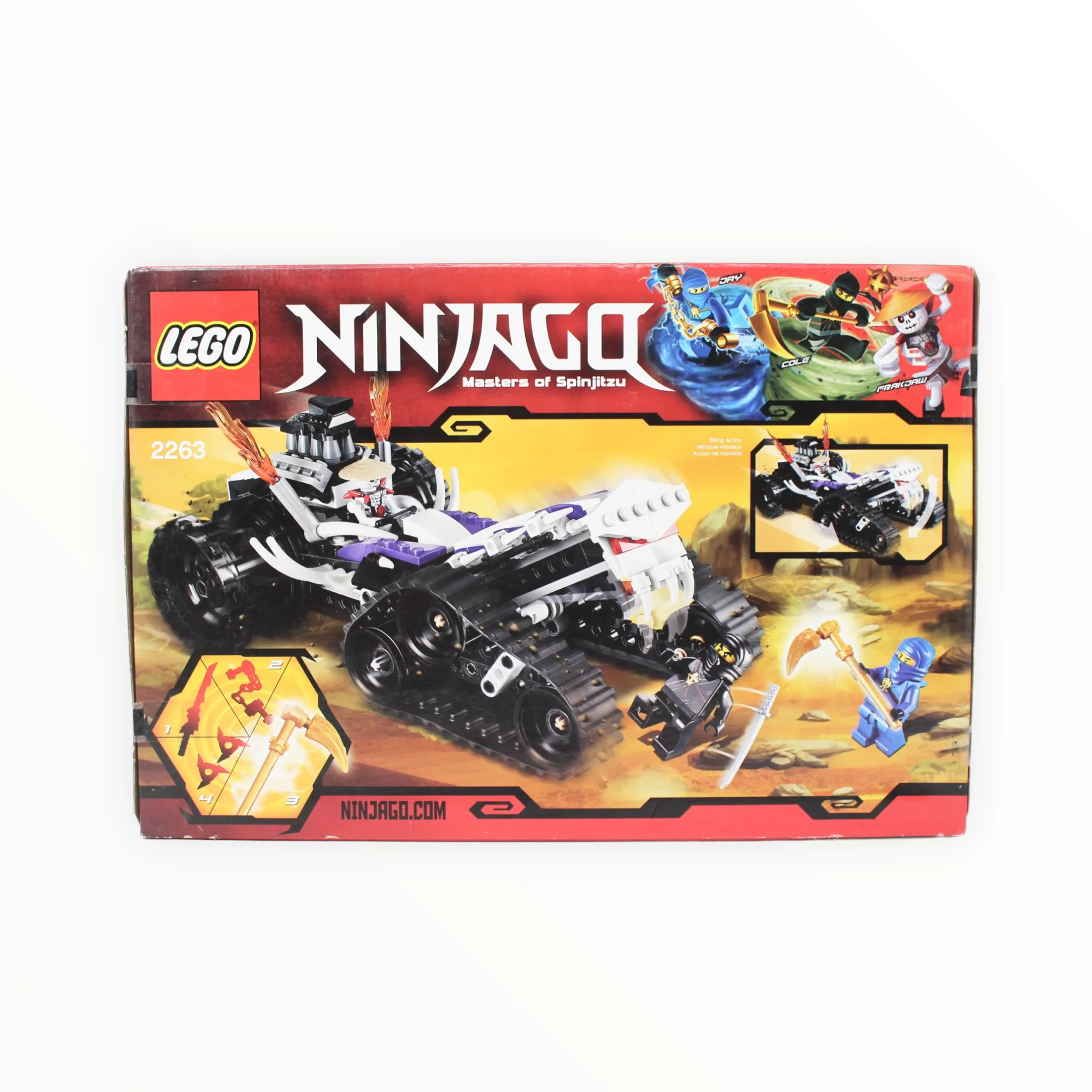 Retired Set 2263 Ninjago Turbo Shredder - Image 2