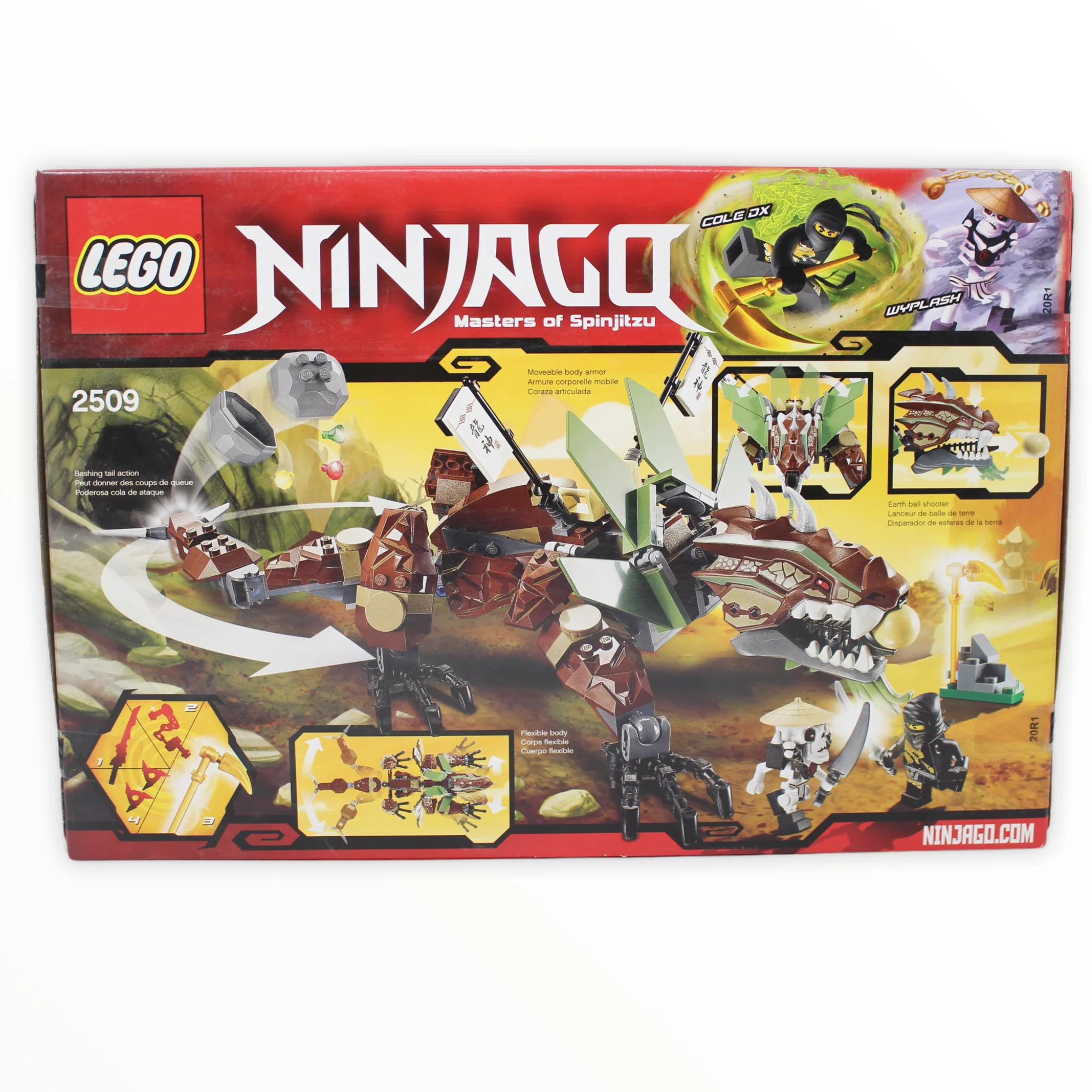 Retired Set 2509 Ninjago Earth Dragon Defense - Image 2