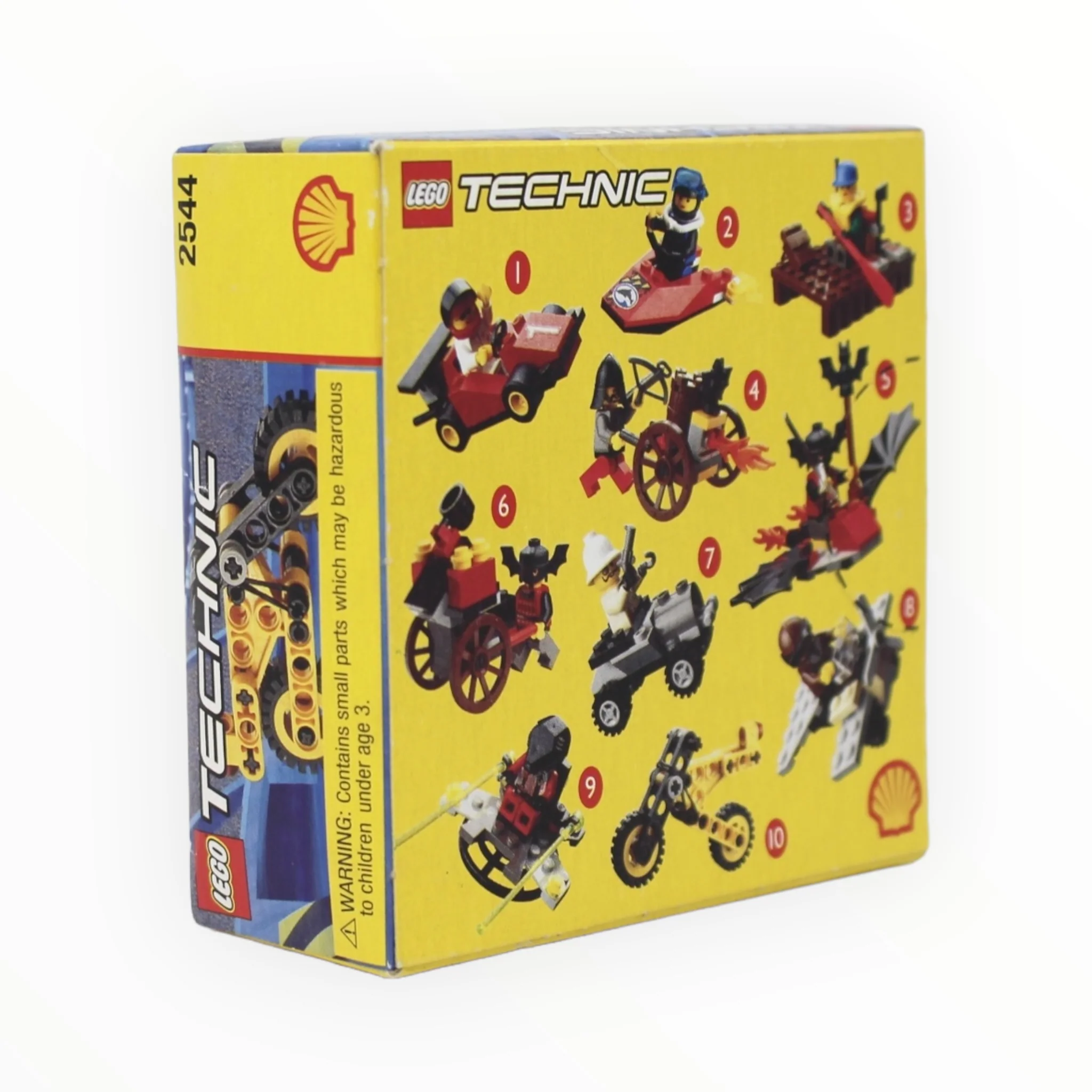 Retired Set 2544 Technic Motorcycle - Image 2