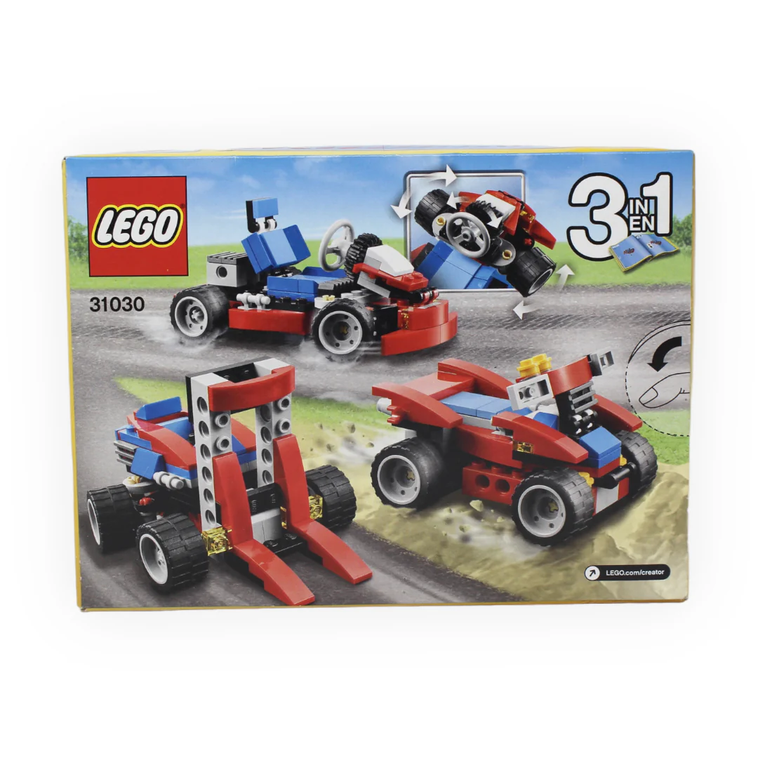 Retired Set 31030 Creator Red Go-Kart - Image 2