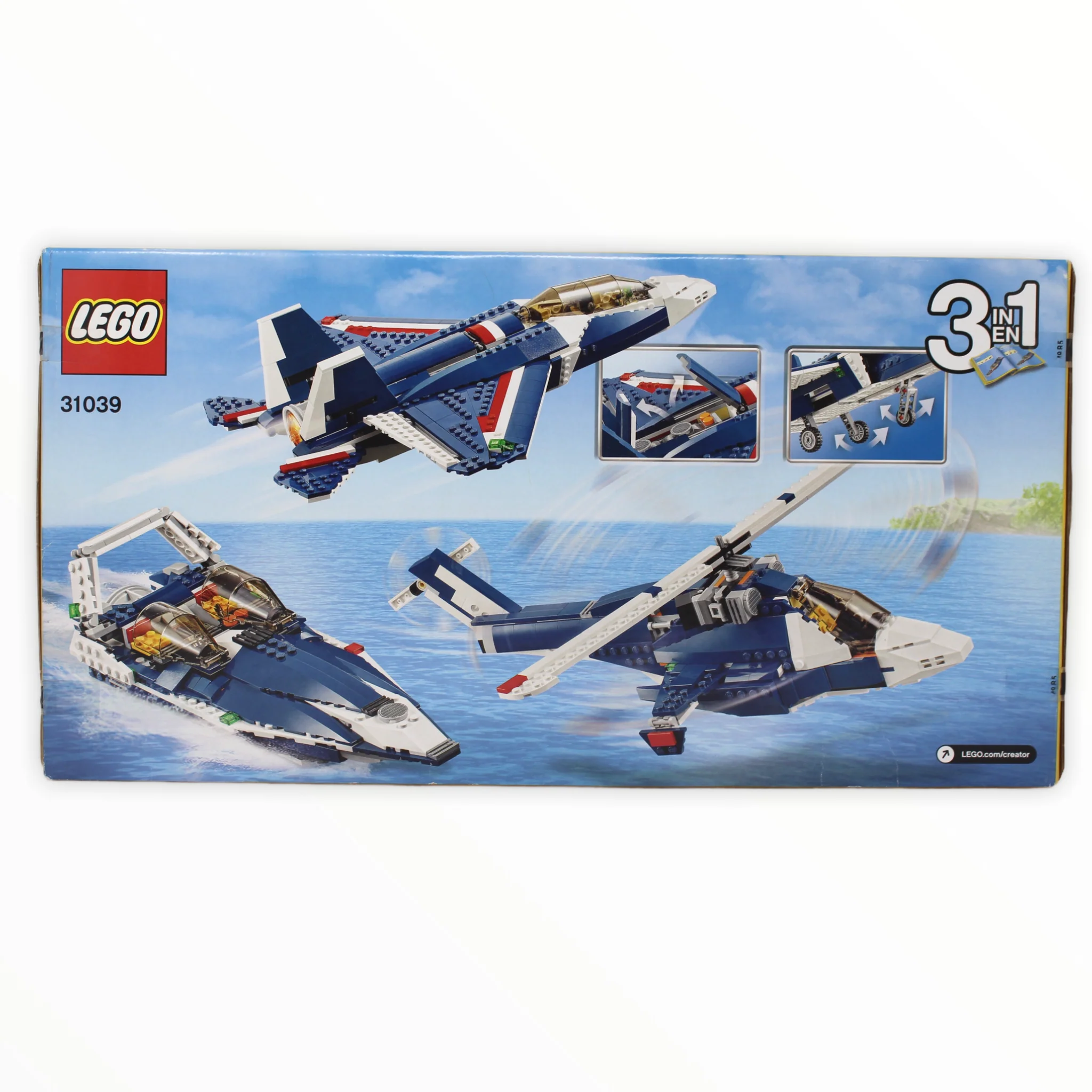 Retired Set 31039 Creator Blue Power Jet - Image 2