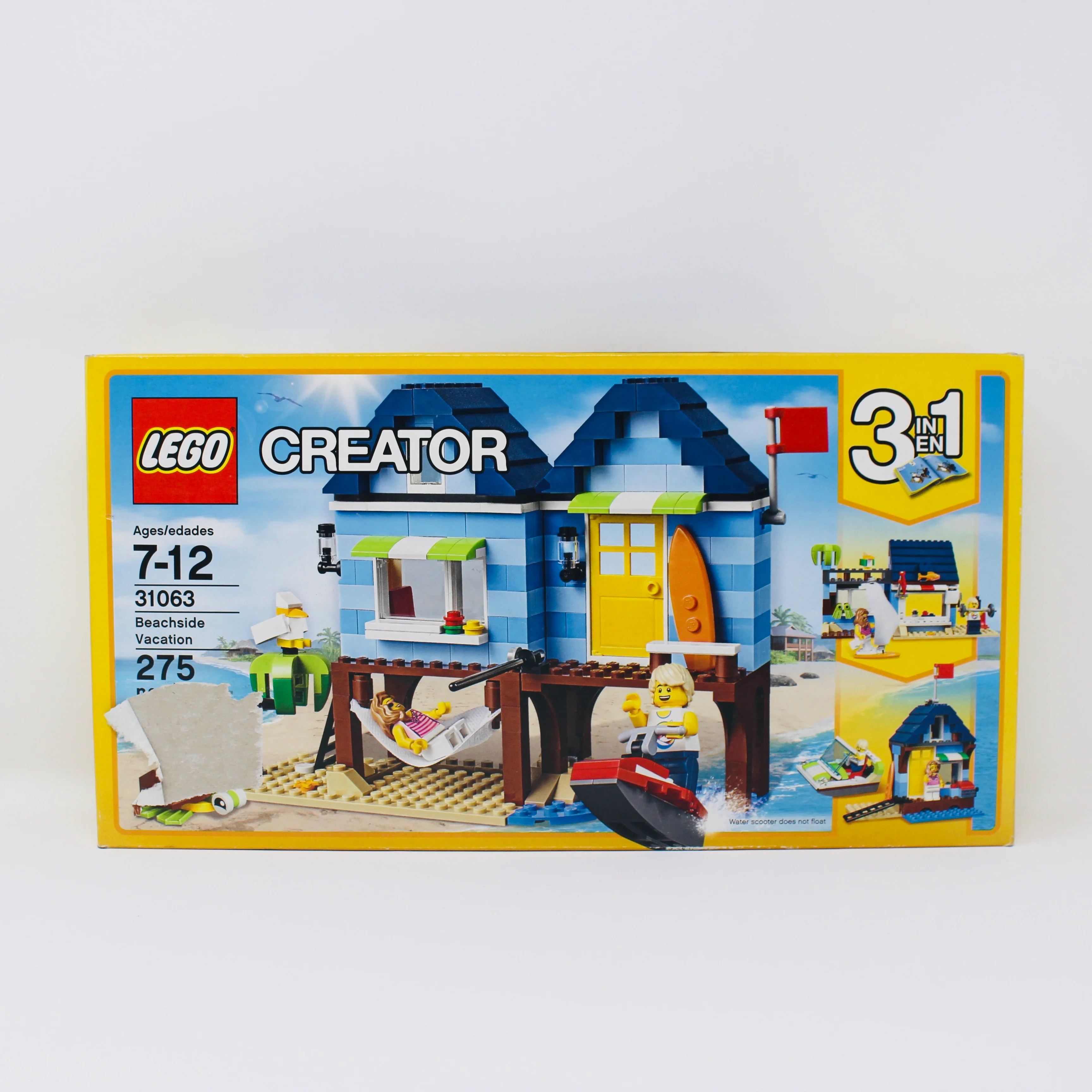 Retired Set 31063 Creator Beachside Vacation