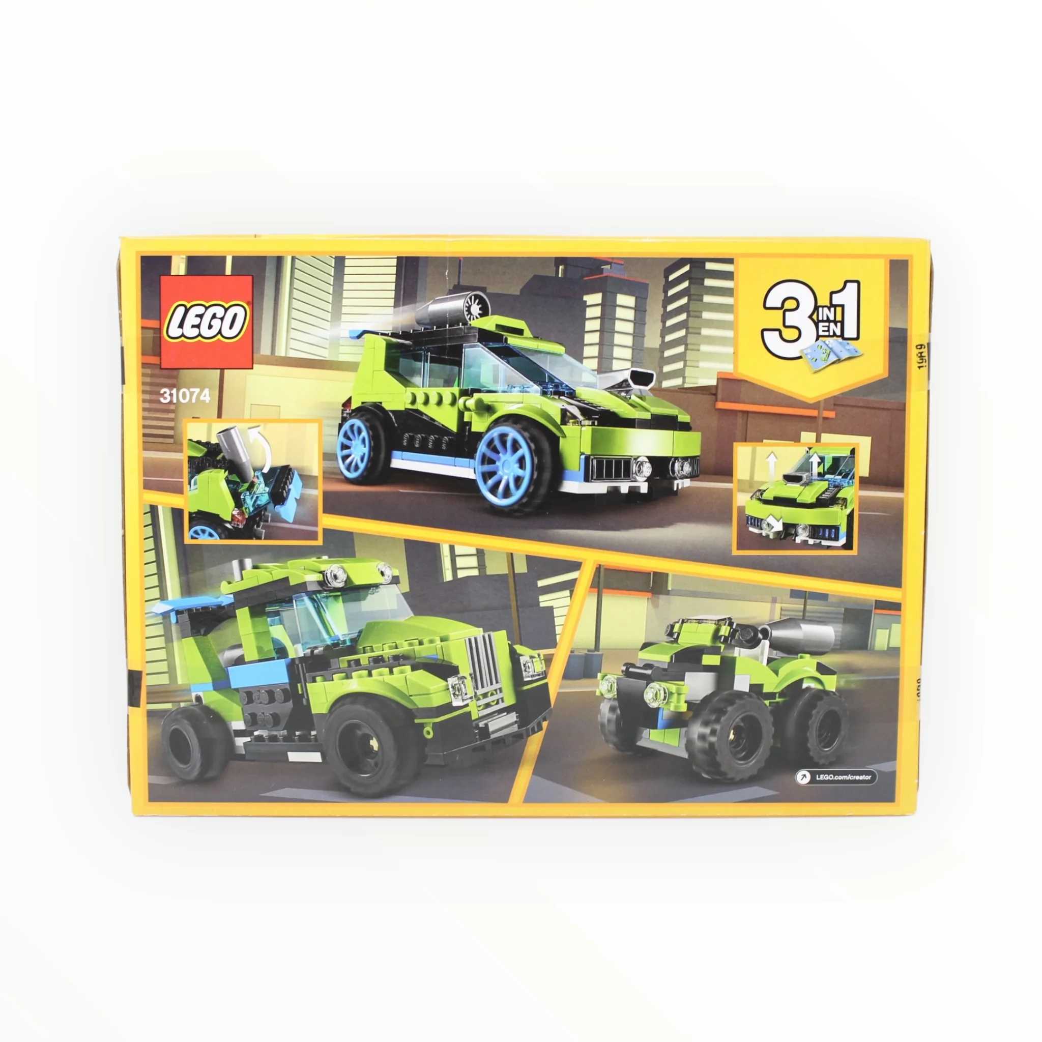 Retired Set 31074 Creator Rocket Rally Car - Image 2