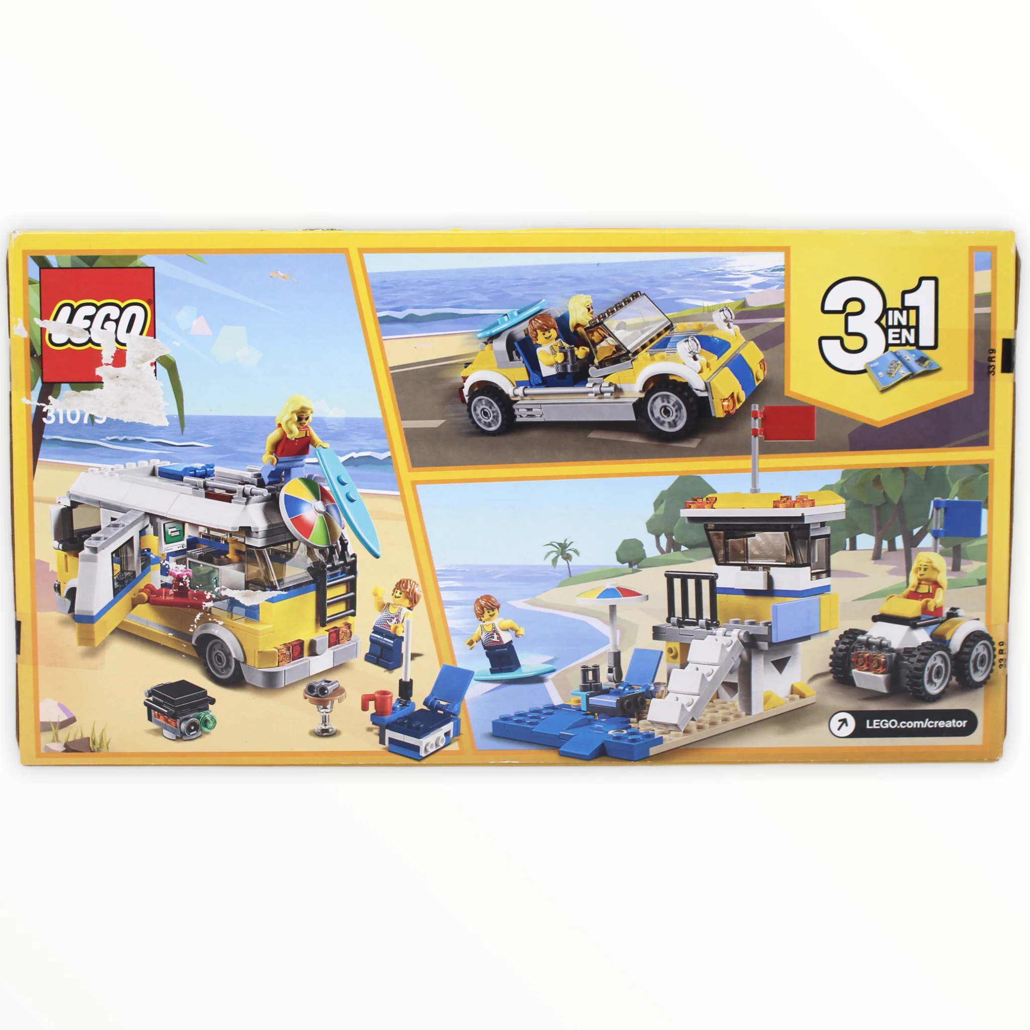Retired Set 31079 Creator Sunshine Surfer Van - Image 2