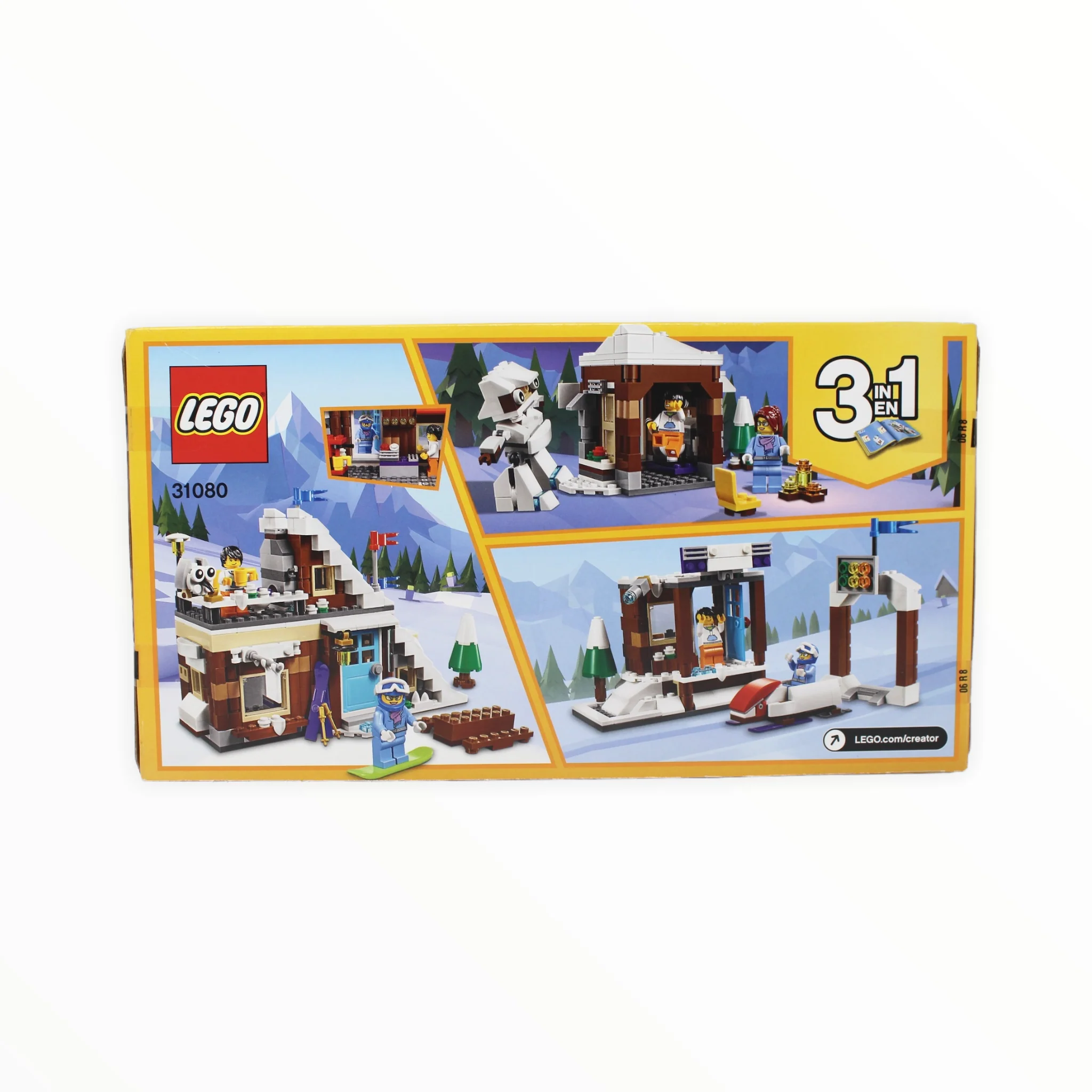 Retired Set 31080 Creator Modular Winter Vacation - Image 2